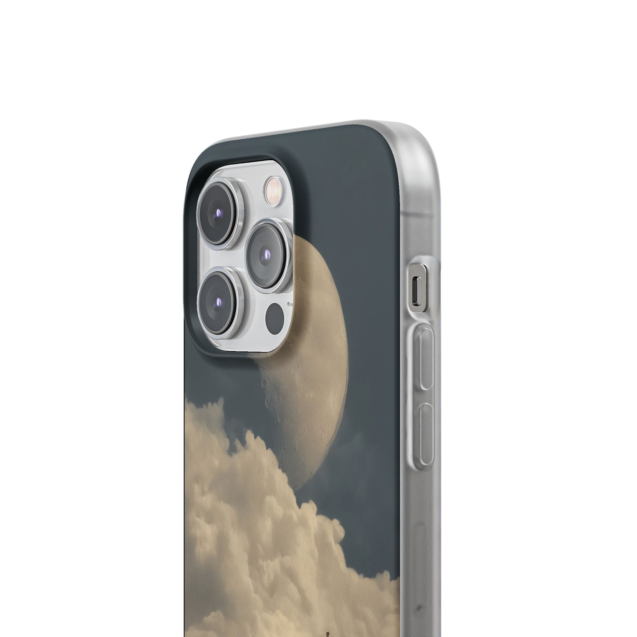 Midnight Brew Moon · Soft Mobilskal för iPhone