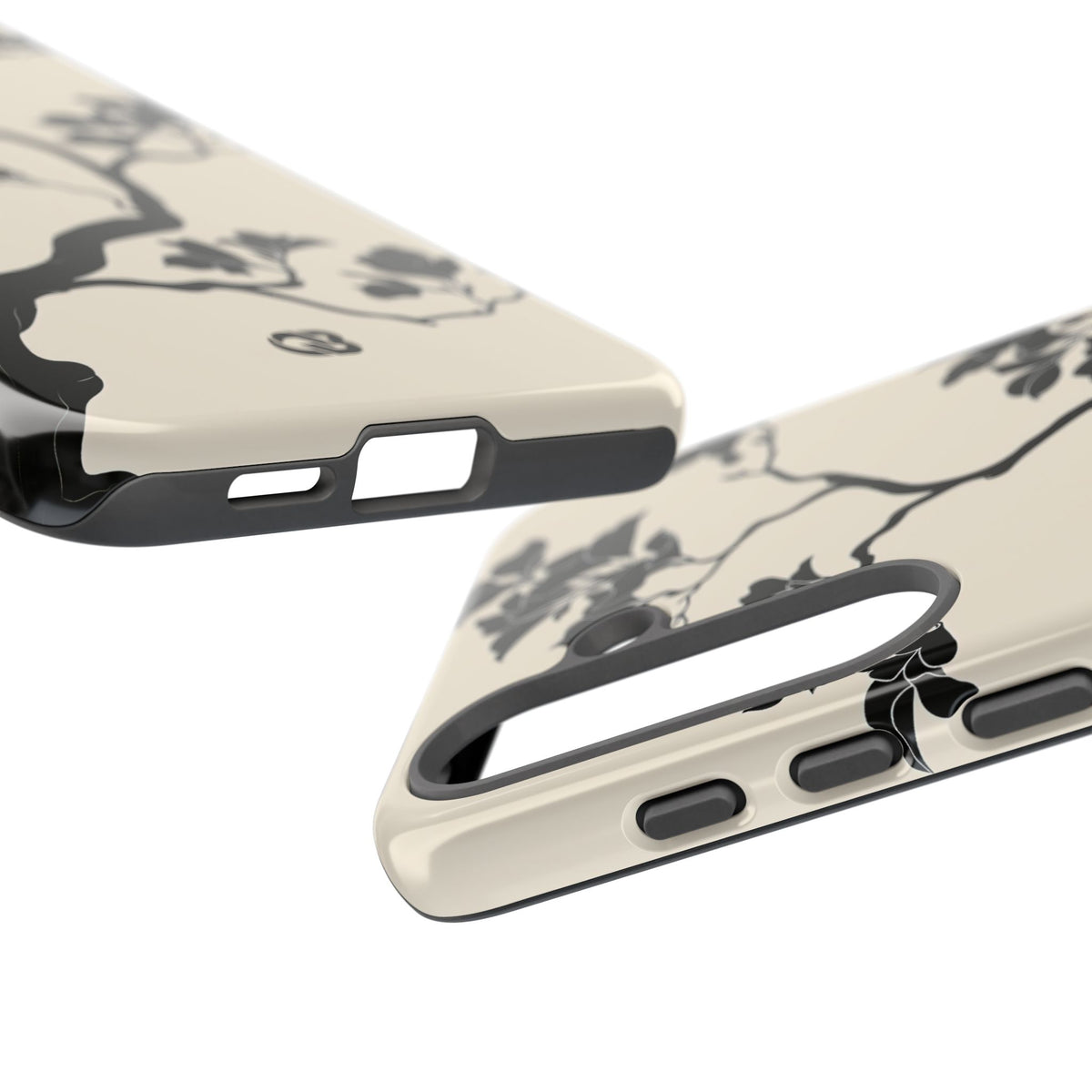 Ebony Magnolia · Tough Phone Case for Samsung · Beige