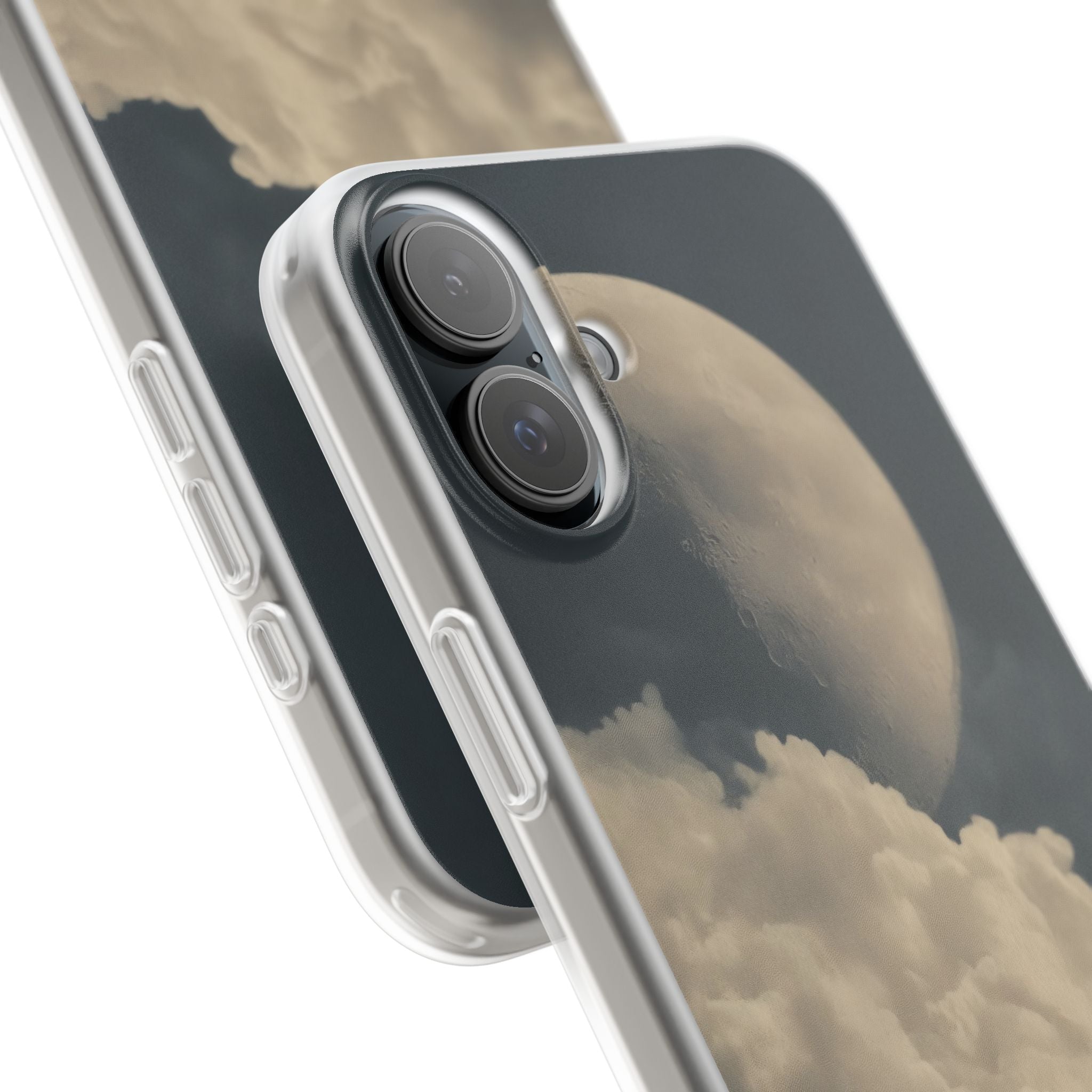 Midnight Brew Moon · Soft Mobilskal för iPhone