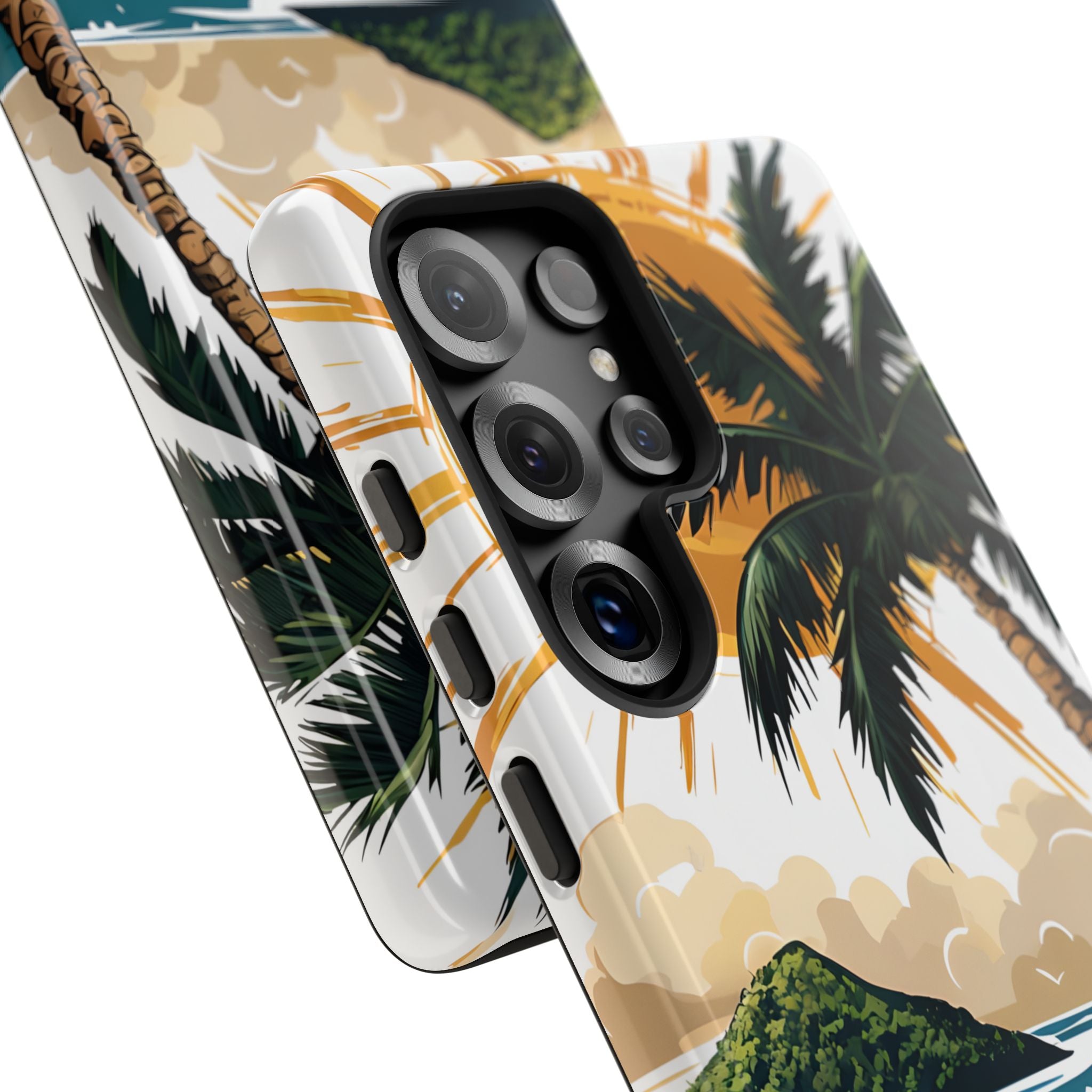 Sunny Palm Breeze Samsung S25 Ultra Case - Tough