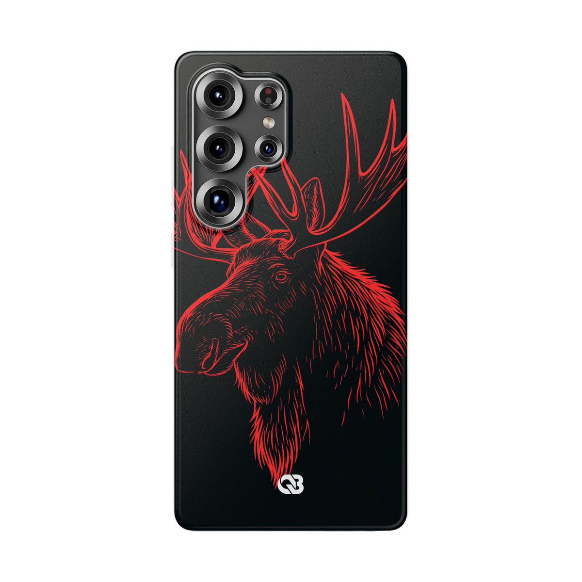 Nordic Elk · Lite Phone Case for Samsung · Black