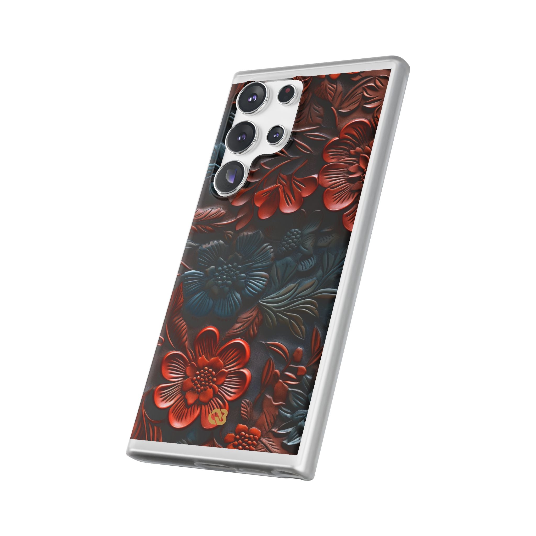 Carved Earth Bloom · Soft Phone Case for Samsung