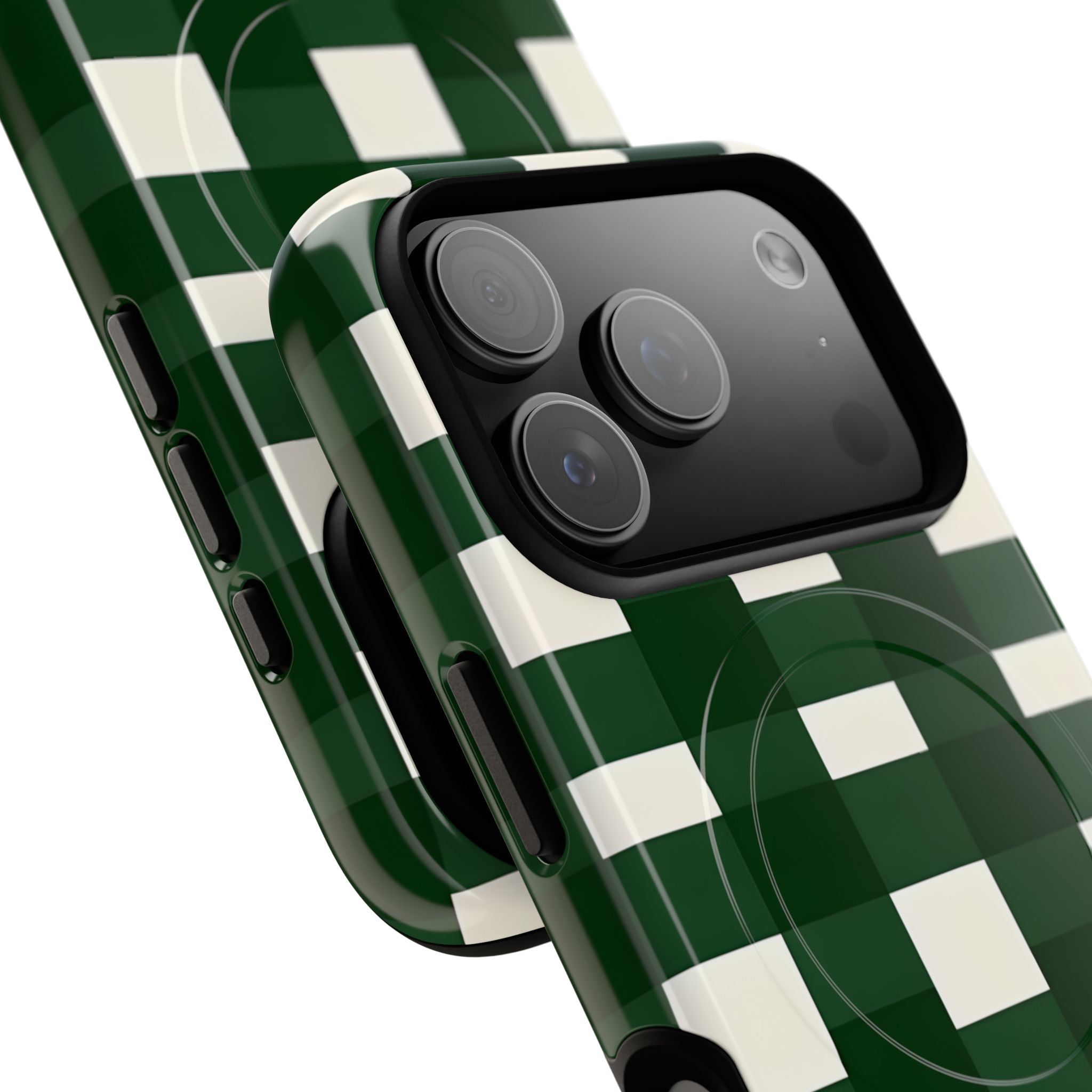 Hunter Green Plaid · Tough+ Phone Case for iPhone · Magsafe