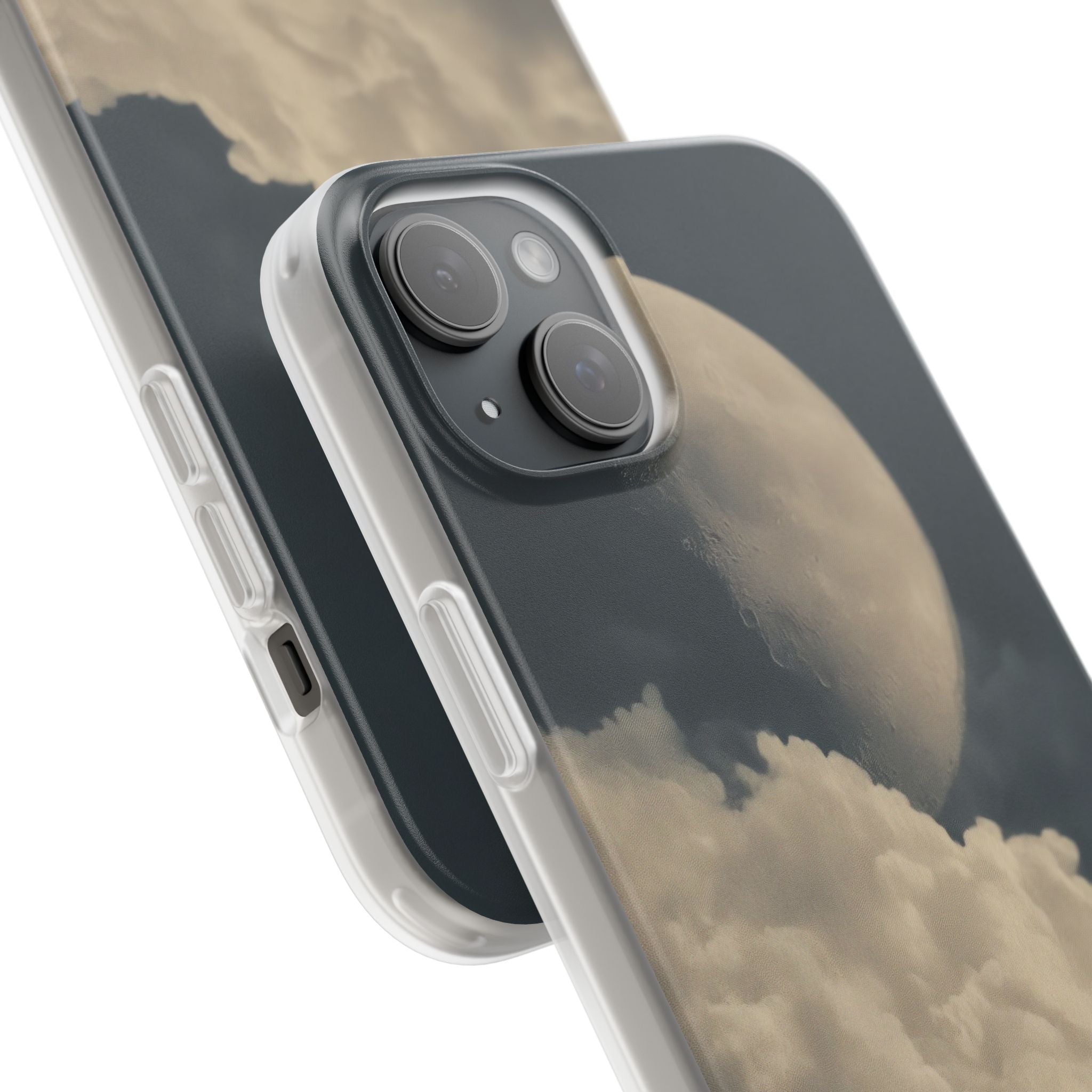 Midnight Brew Moon · Soft Mobilskal för iPhone