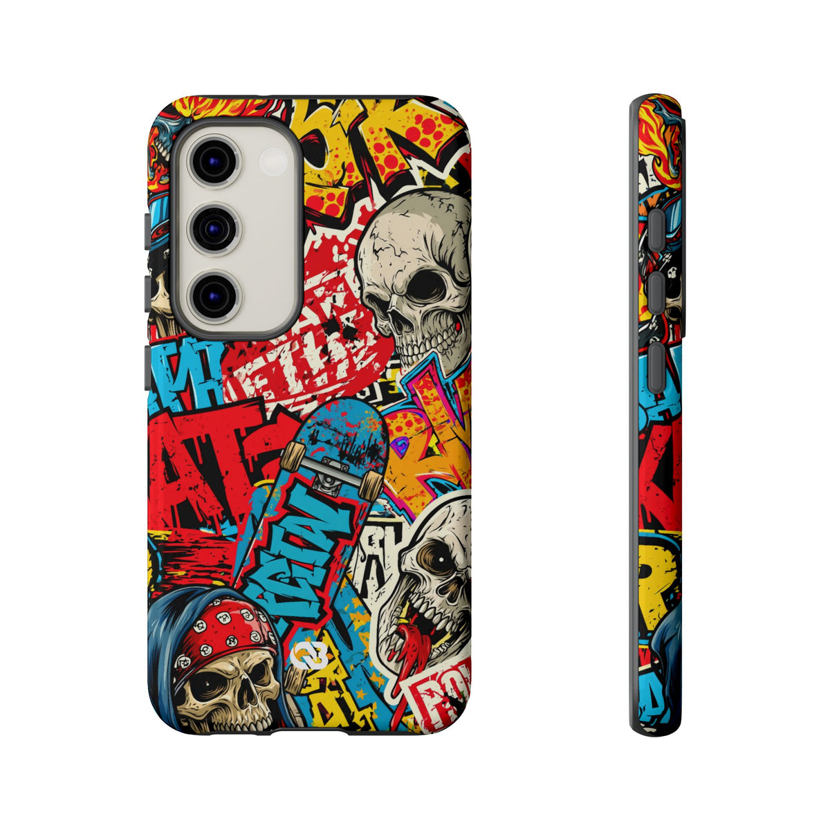Skate Skull Riot · Tough Phone Case for Samsung · Red