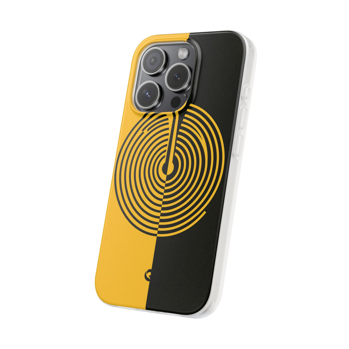 Yellow Lite Phone Case for iPhone - Voltage Sector Pulse