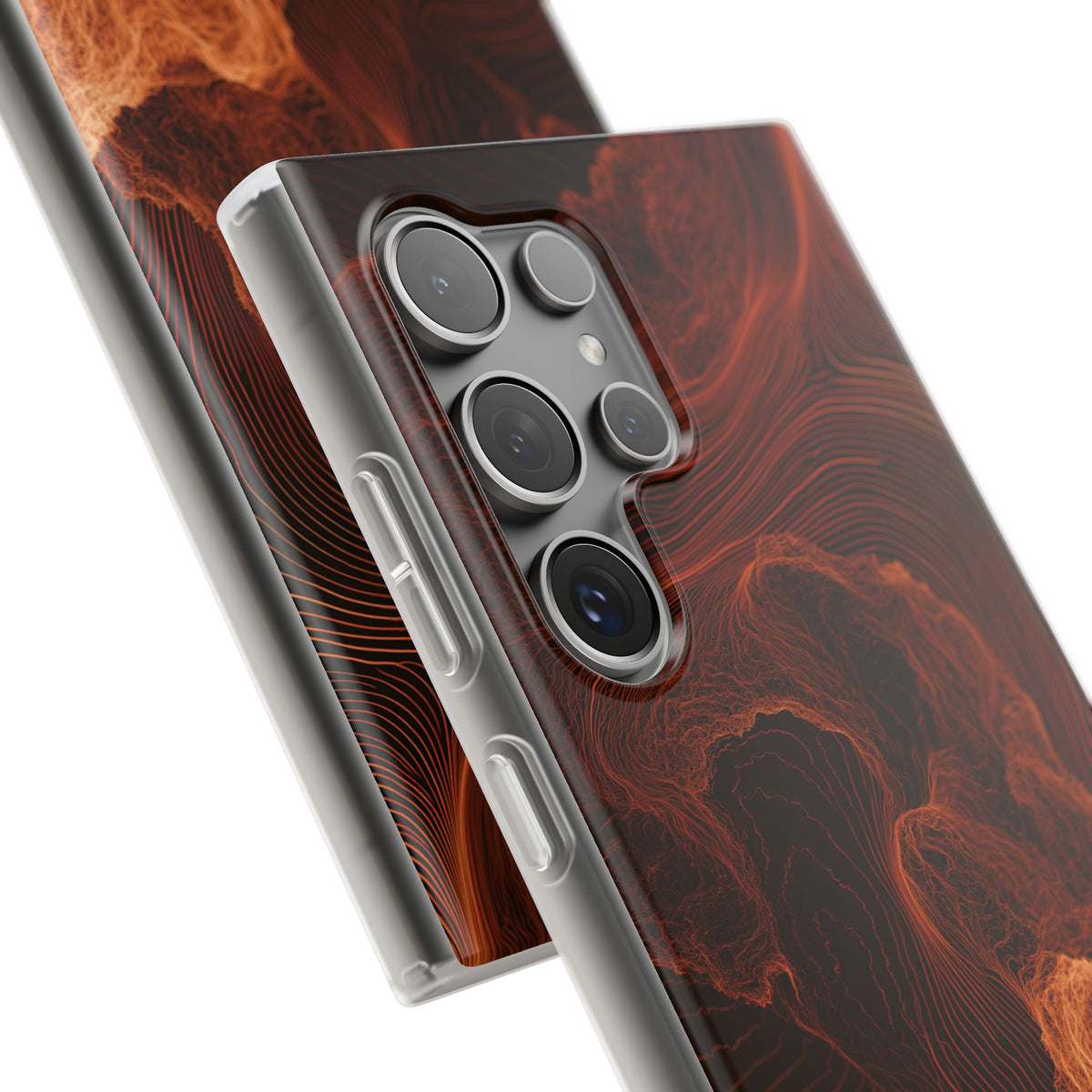 Amber Filament · Lite Phone Case for Samsung · Orange