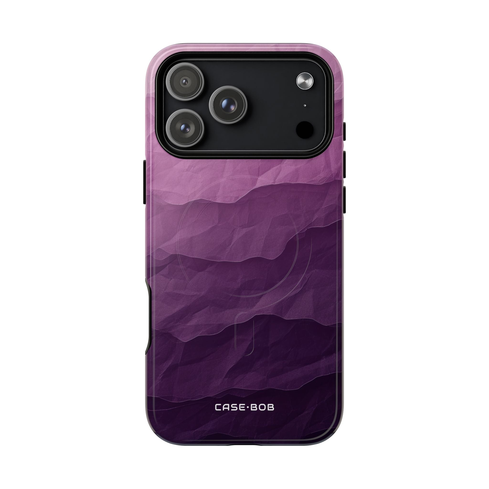 Purple Wave Layers iPhone 17 Pro Max Case - Tough+ - CASE•BOB