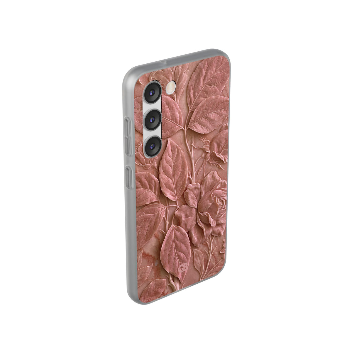 Blush Rose Relief · Lite Phone Case for Samsung · Pink