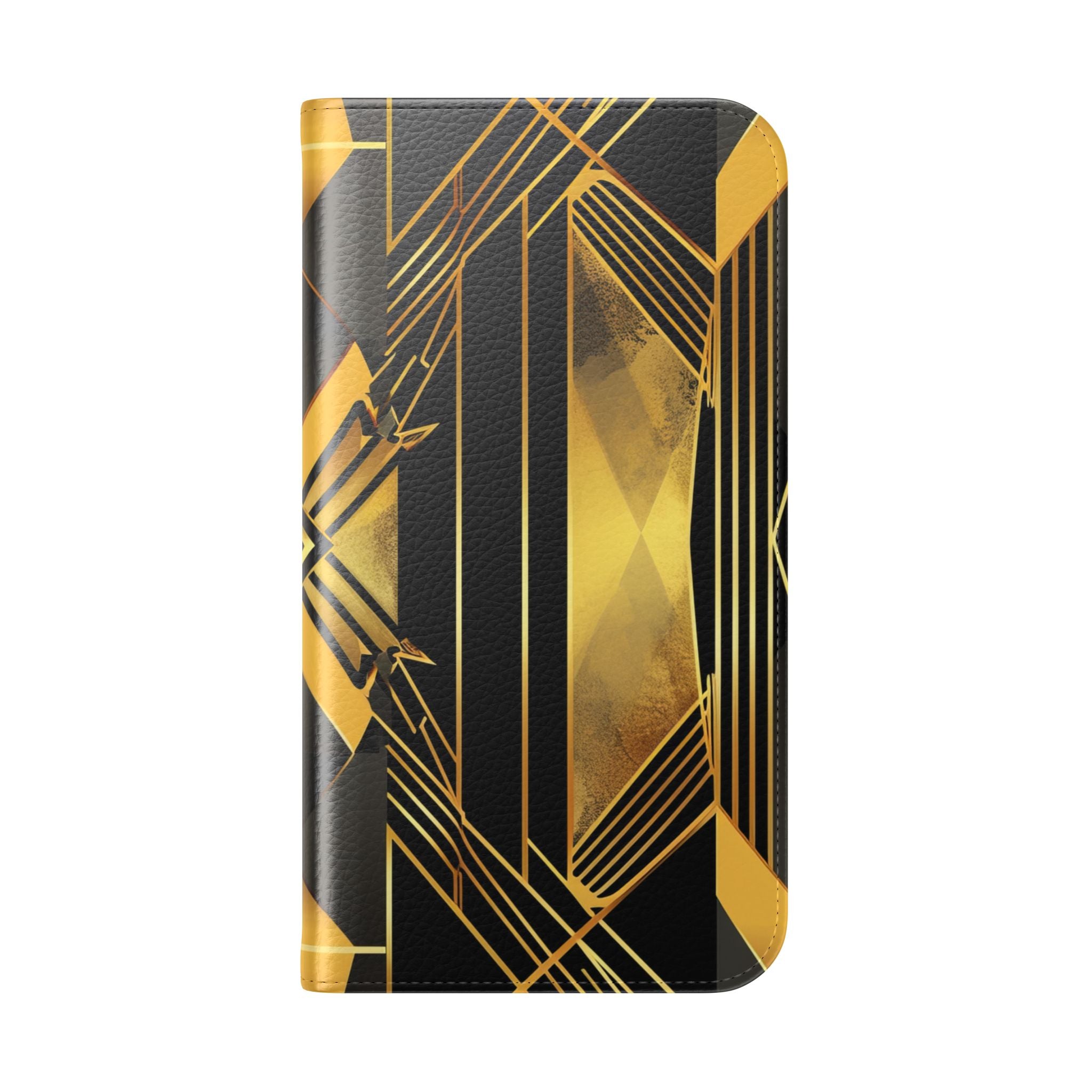 Golden Xcape - iPhone 15 Pro Case - Wallet