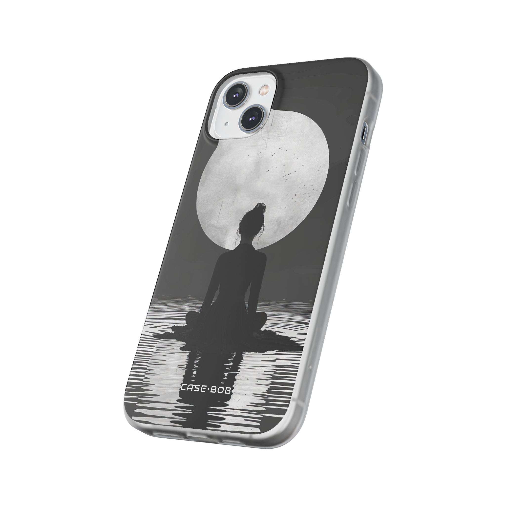 Silhouette Moonlight iPhone 14 Plus Case - Soft