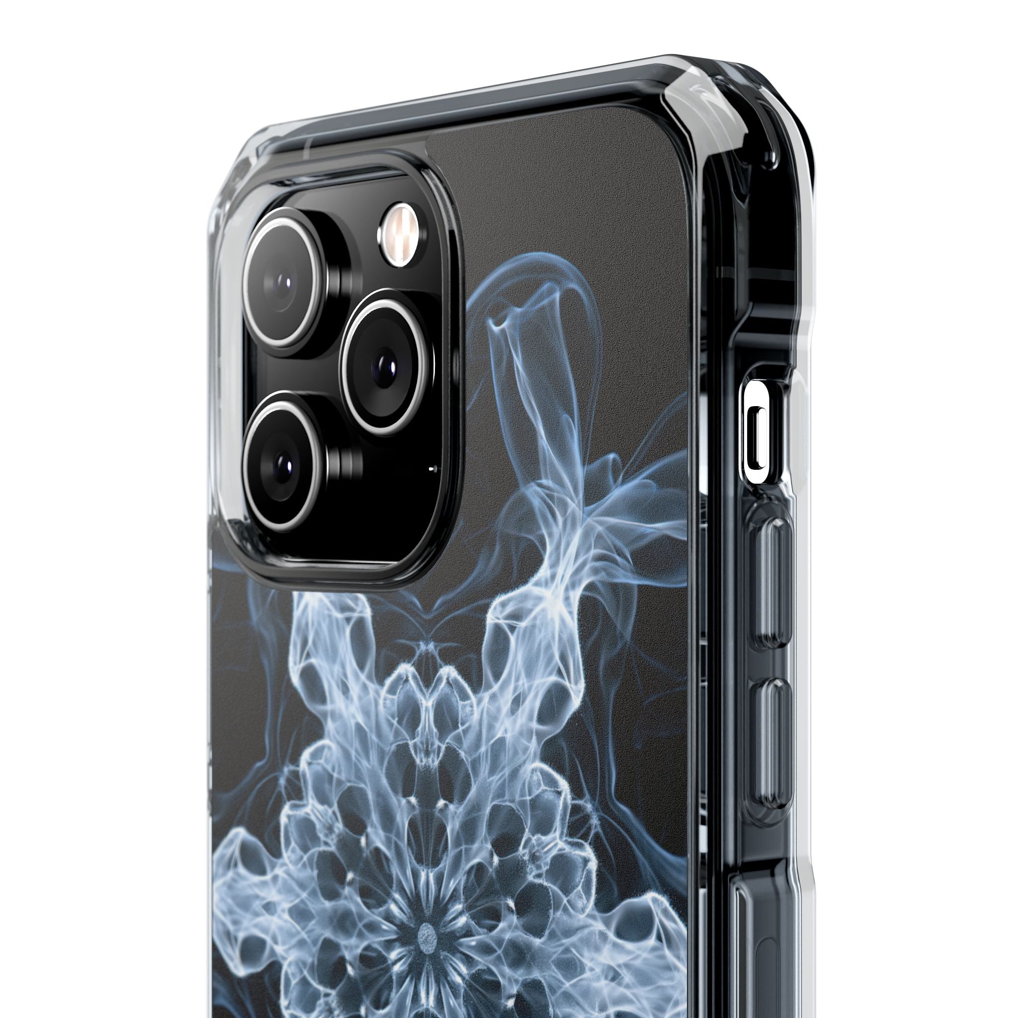 Blue Impact MagSafe Phone Case for iPhone - Glacial Smoke Crown