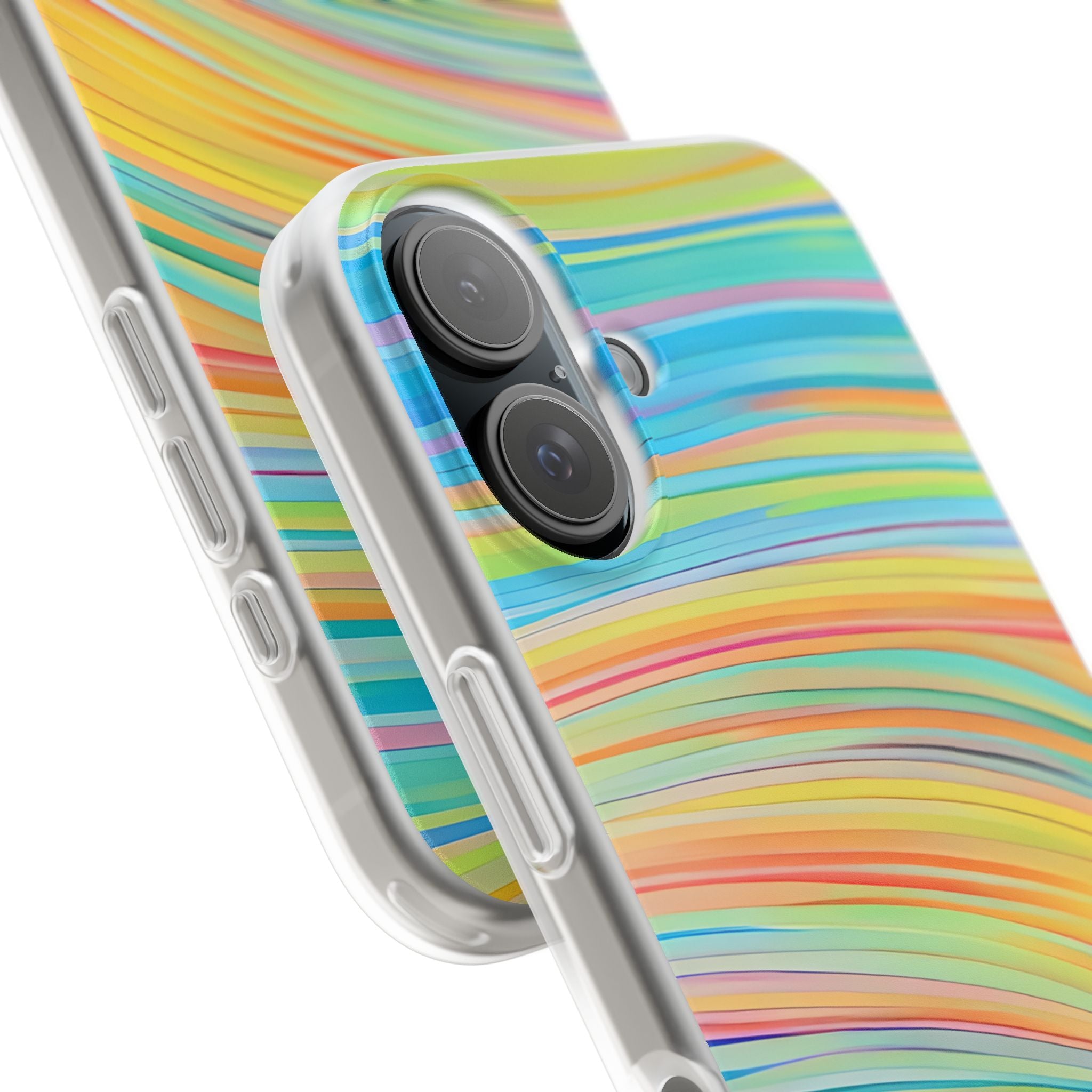 Prism Ribbon Flux · Soft Custodia per iPhone