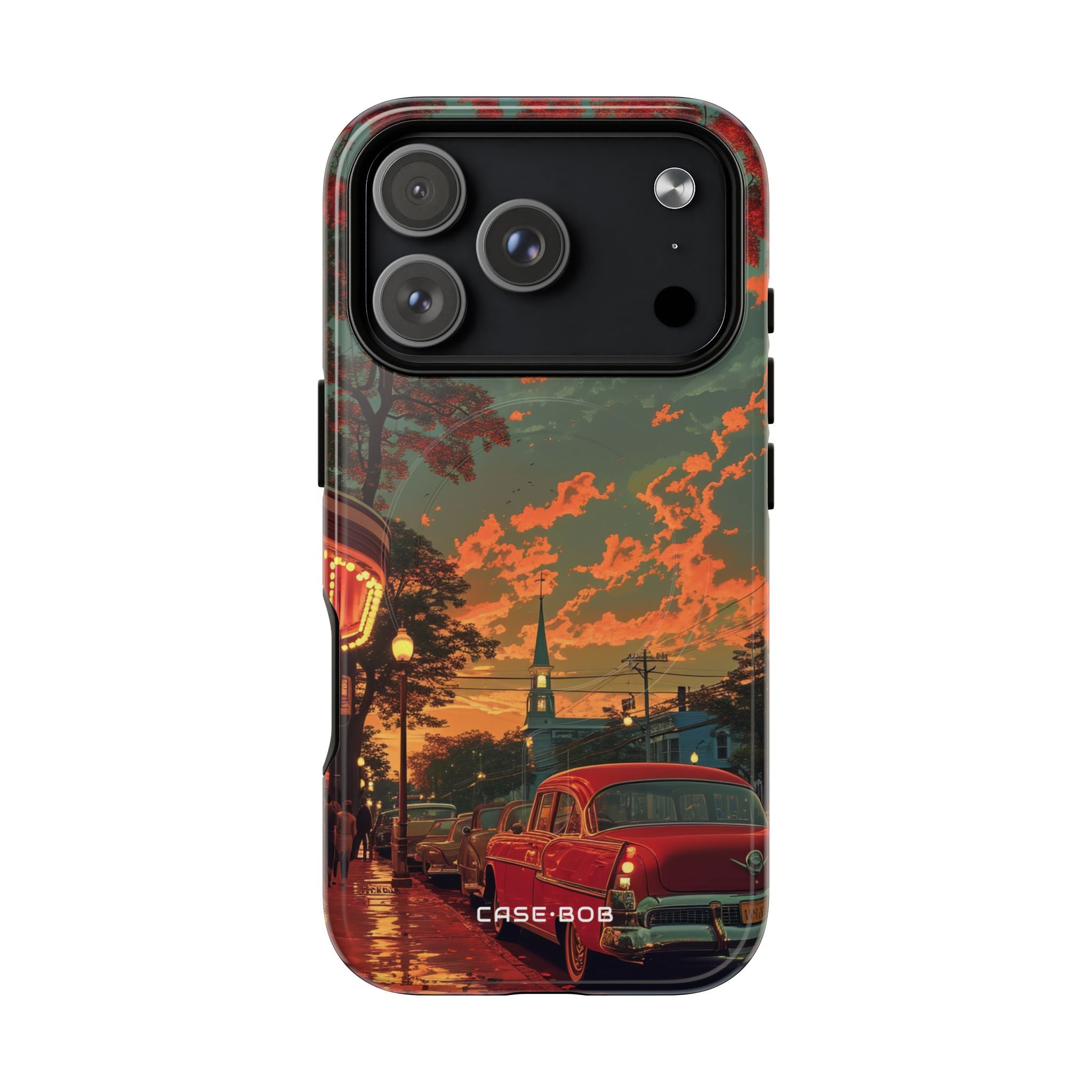 Crimson Classic iPhone 17 Pro Case - Tough+ - CASE•BOB