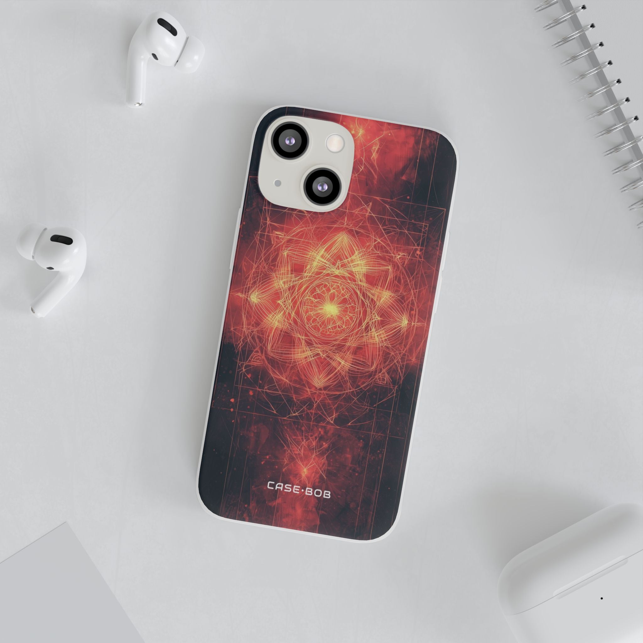 Radiant Mandala iPhone 13 mini Case - Soft