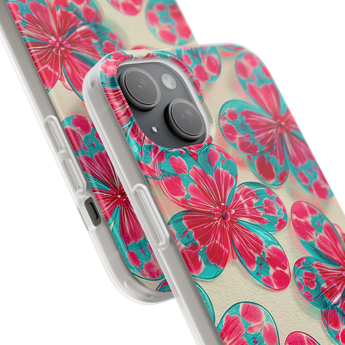 Lucite Jelly Bloom · Lite Phone Case for iPhone · Pink
