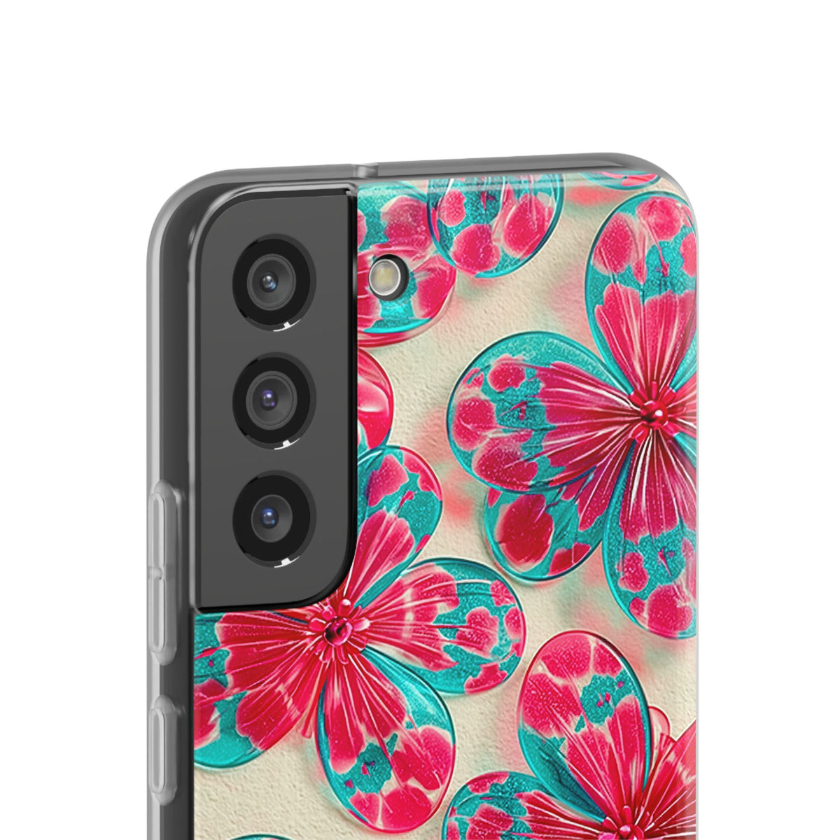 Lucite Jelly Bloom · Lite Phone Case for Samsung · Pink