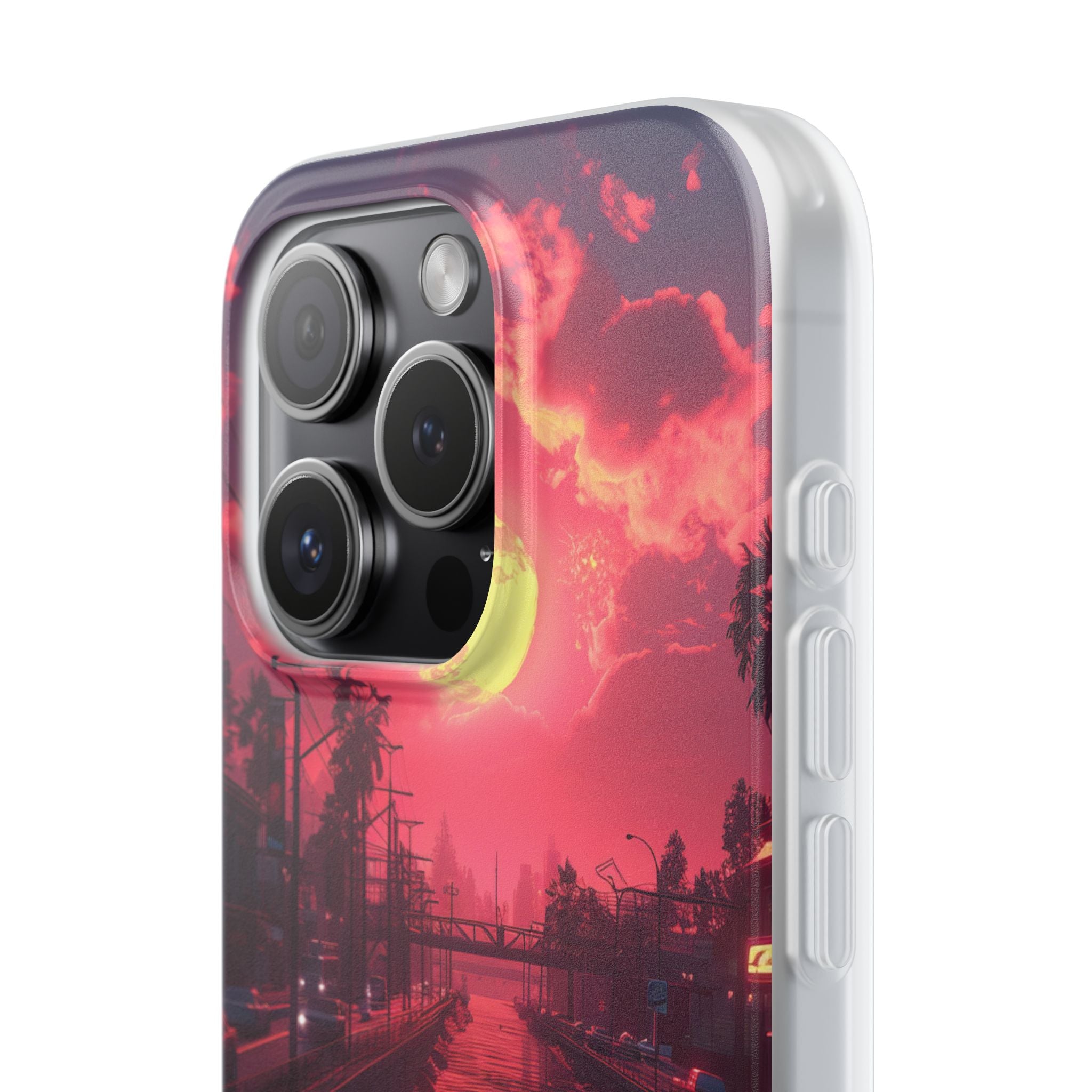 Luminous Moonlight iPhone 15 Pro Case - Soft