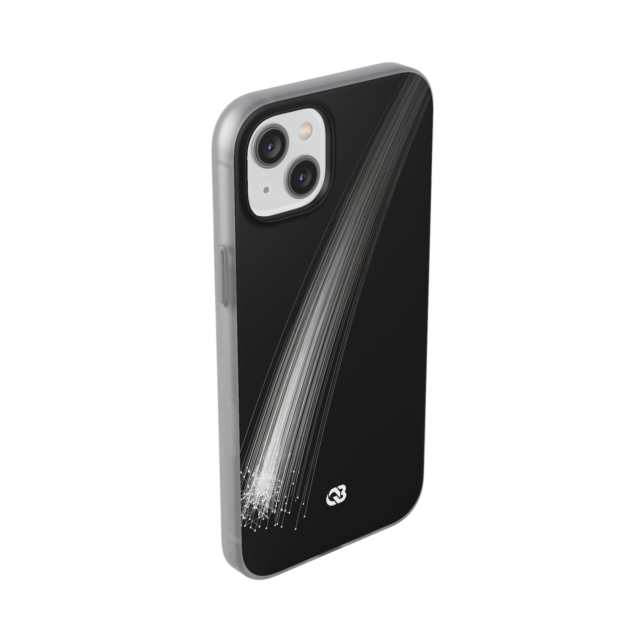 Black Lite Phone Case for iPhone - Linear Velocity Beam