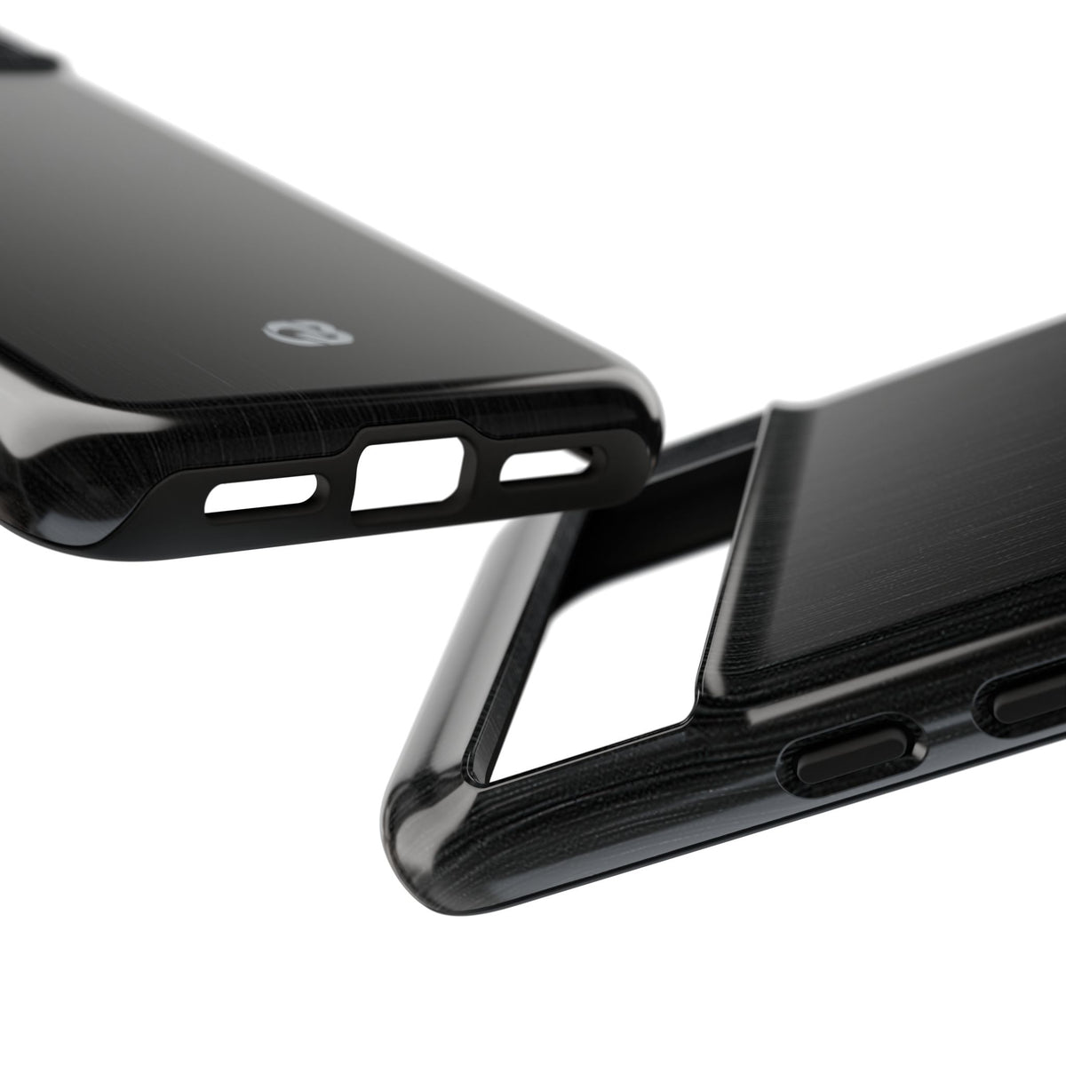 Obsidian Brushed Steel · Tough Phone Case for Pixel · Black