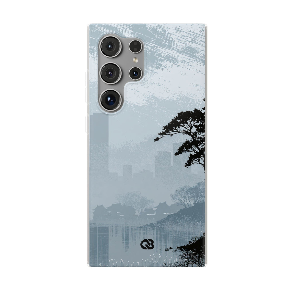 Grey Lite Phone Case for Samsung - Steel Slate Zen