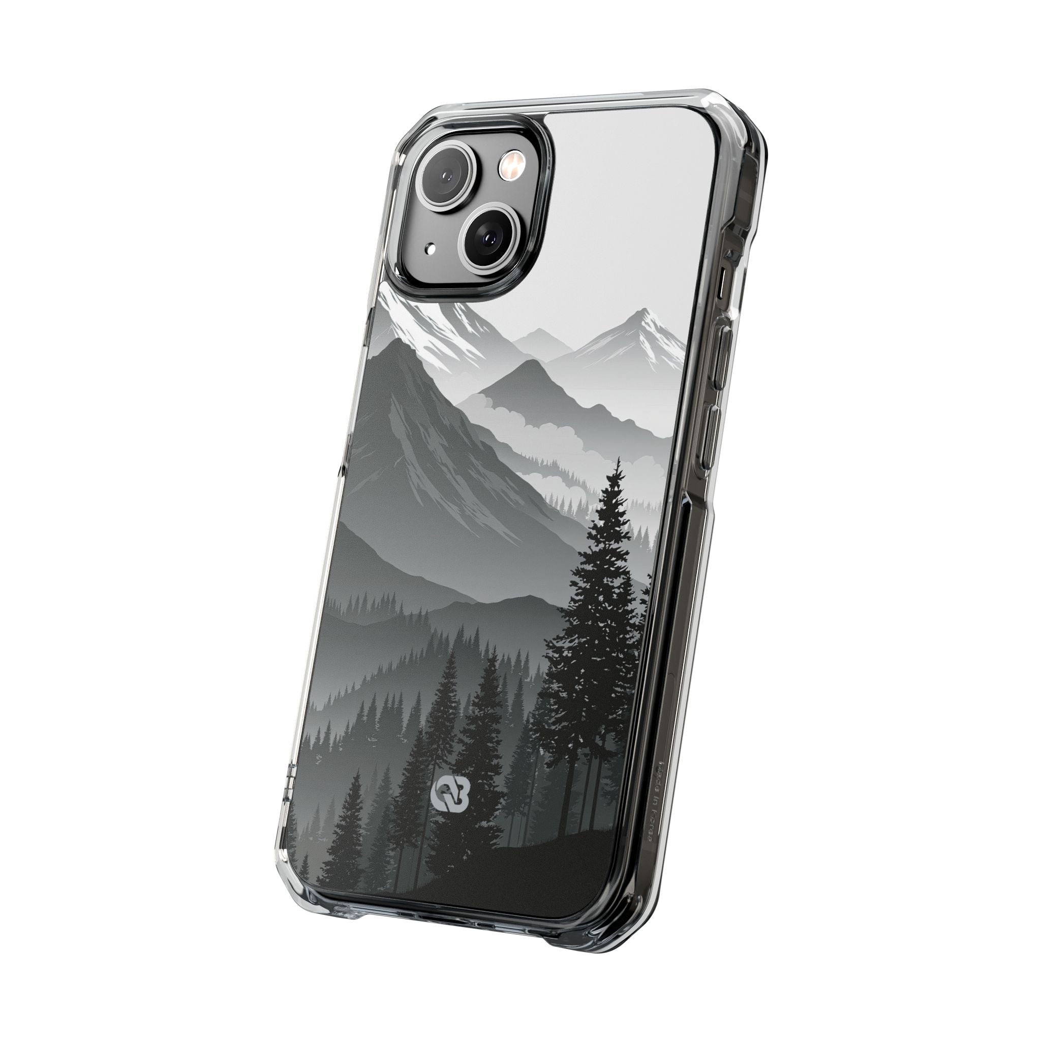 Grey Impact MagSafe Phone Case for iPhone - Granite Ridge Mist