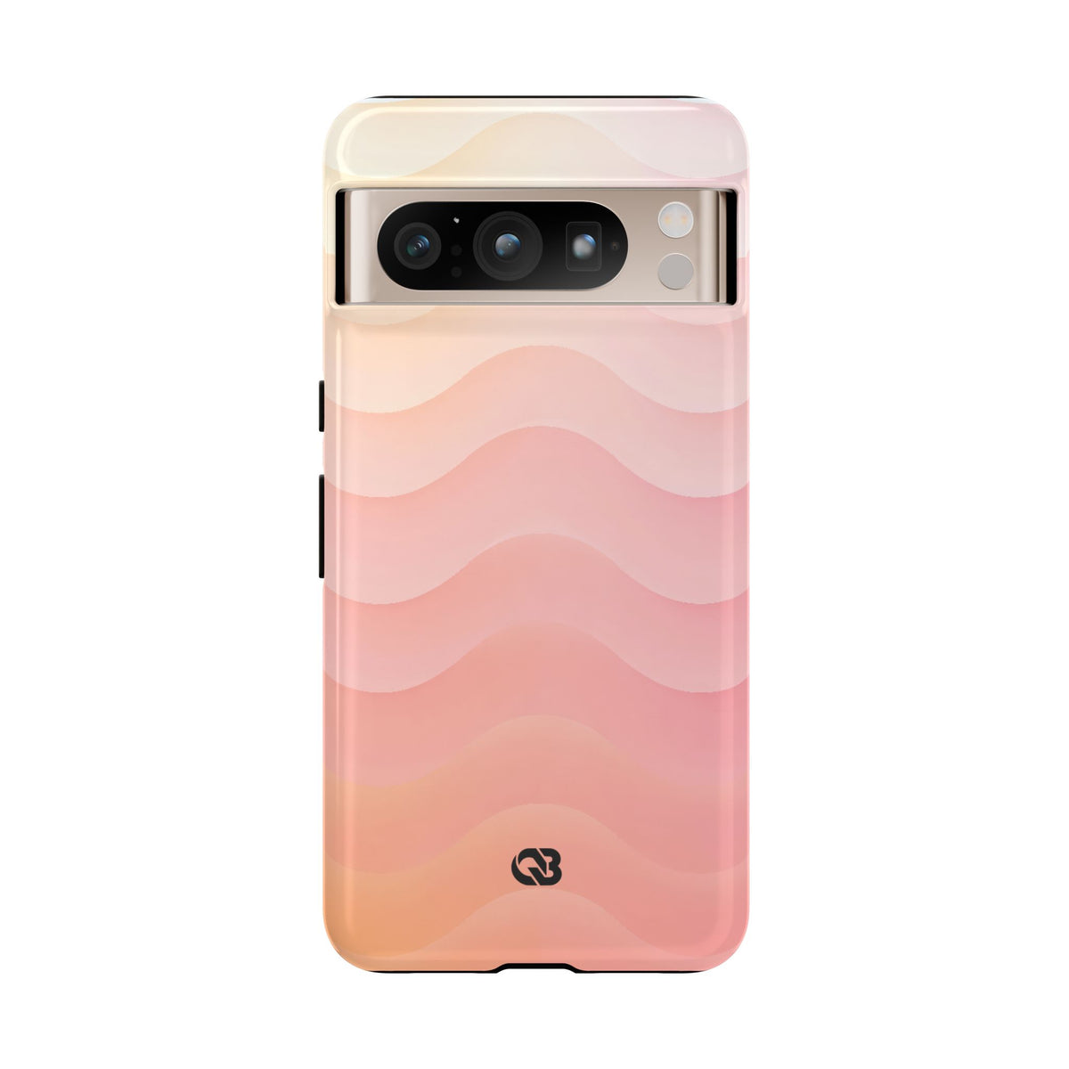 Blush Horizon Waves · Tough Phone Case for Pixel · Pink