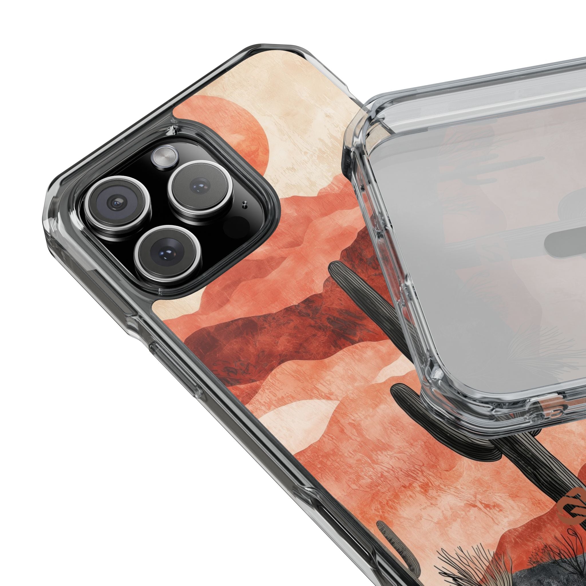 Terracotta Desert Sun · Impact Mobilskal för iPhone · Magsafe