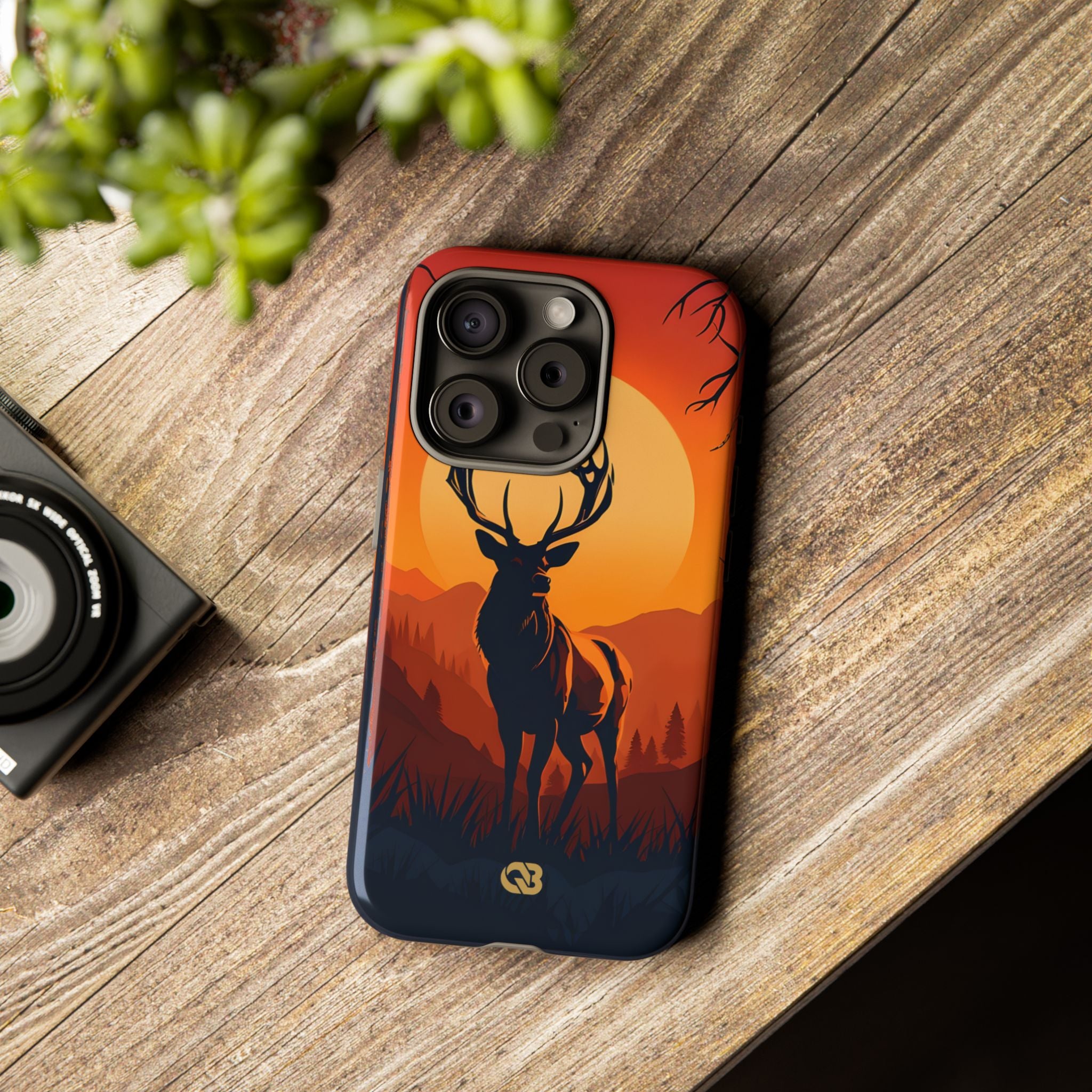 Amber Ridge Stag · Tough Custodia per iPhone