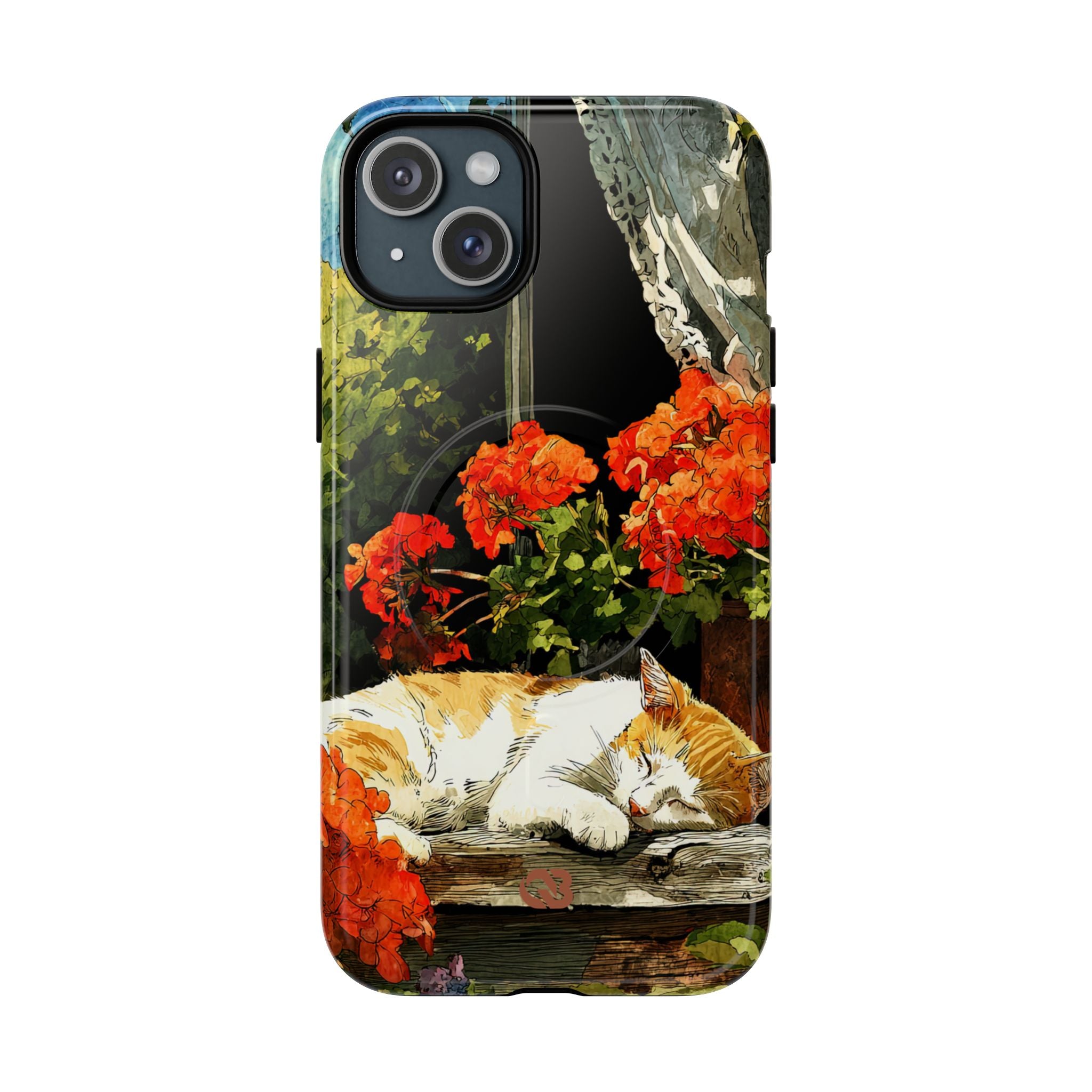 Sleeping Ginger Bloom · Tough+ Phone Case for iPhone · Magsafe