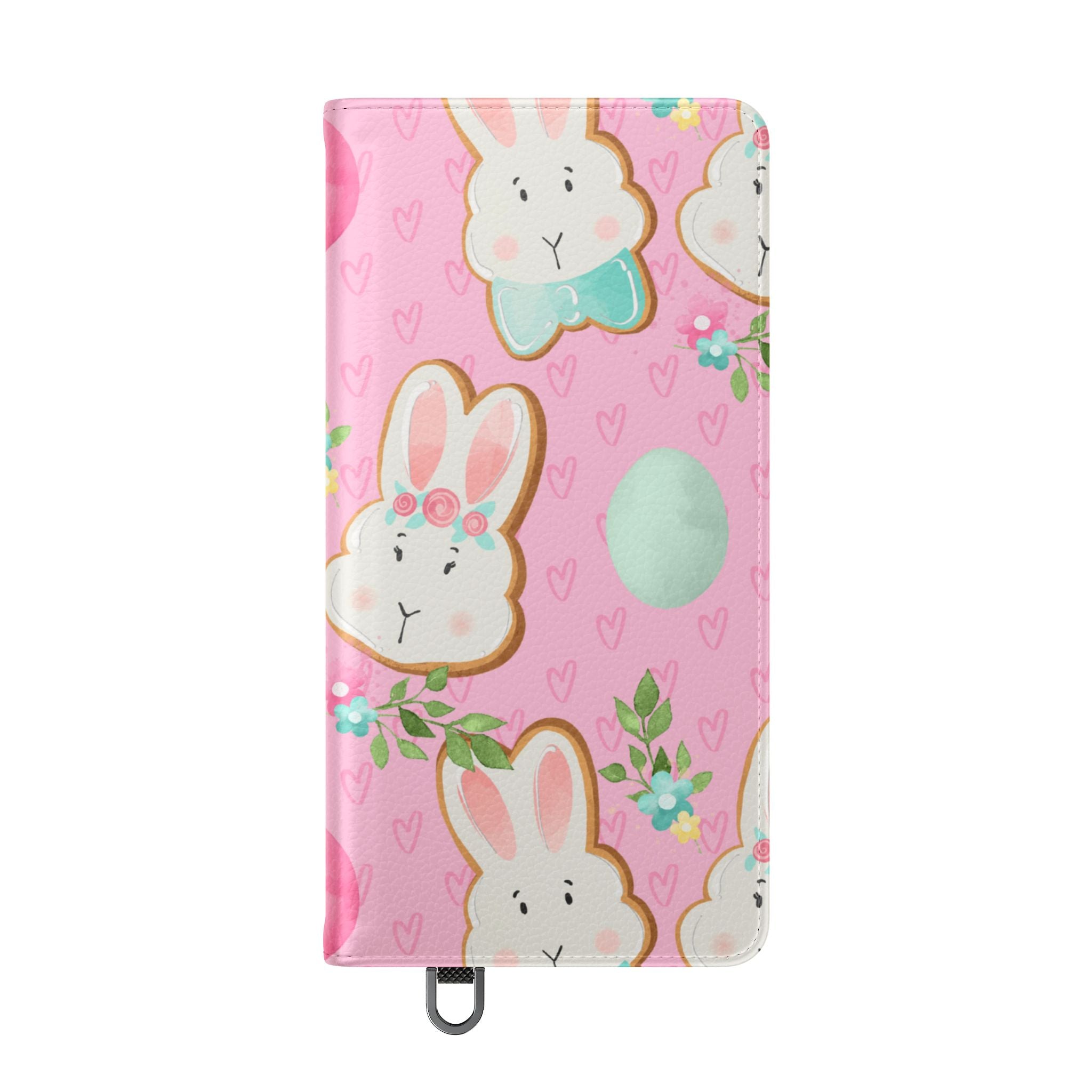 Blushing Bunny Bloom - Samsung S25 Ultra Case - Portemonnee