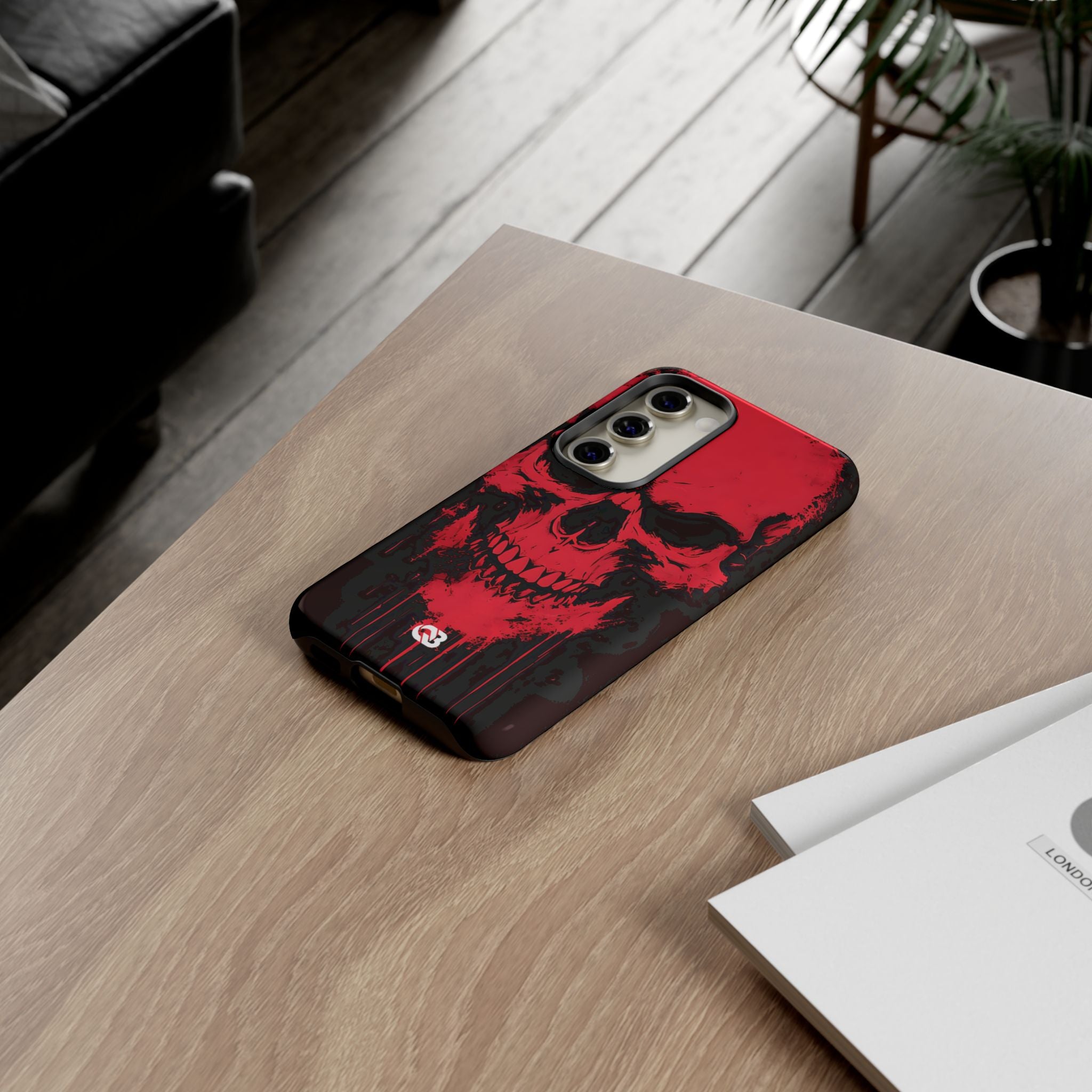 Crimson Street Skull · Tough Case na telefon Samsung
