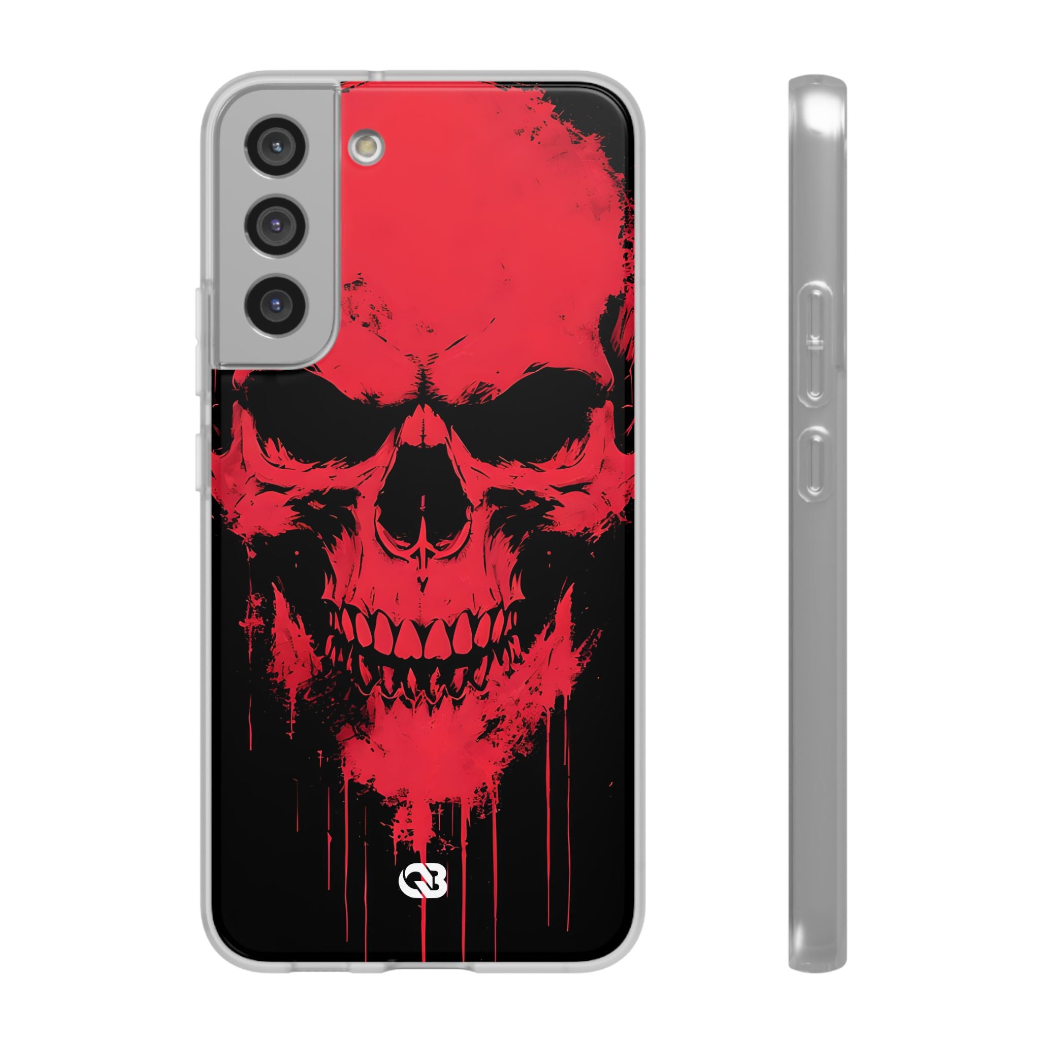 Crimson Street Skull · Soft Handyhülle für Samsung