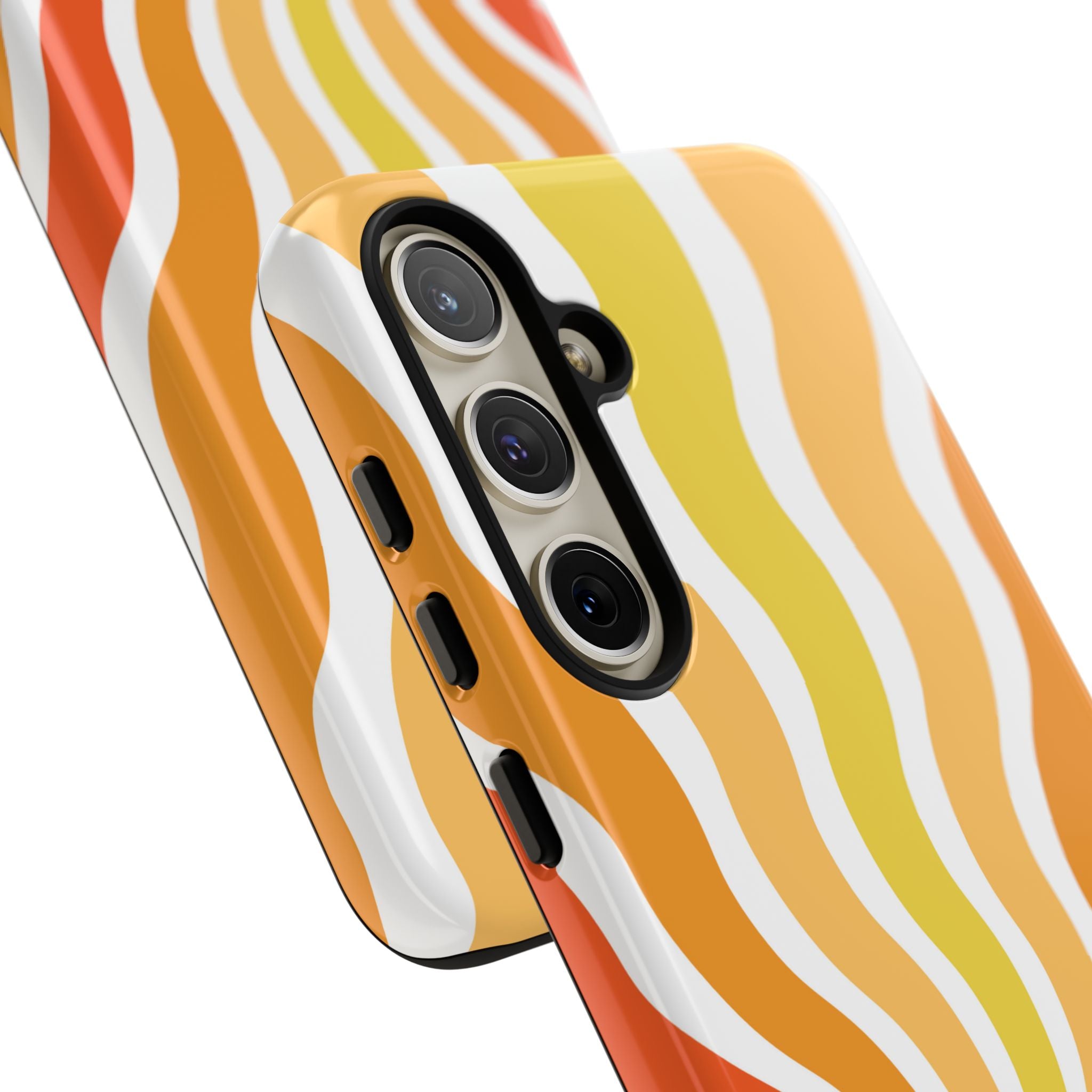 Amber Solar Waves · Tough Phone Case for Samsung