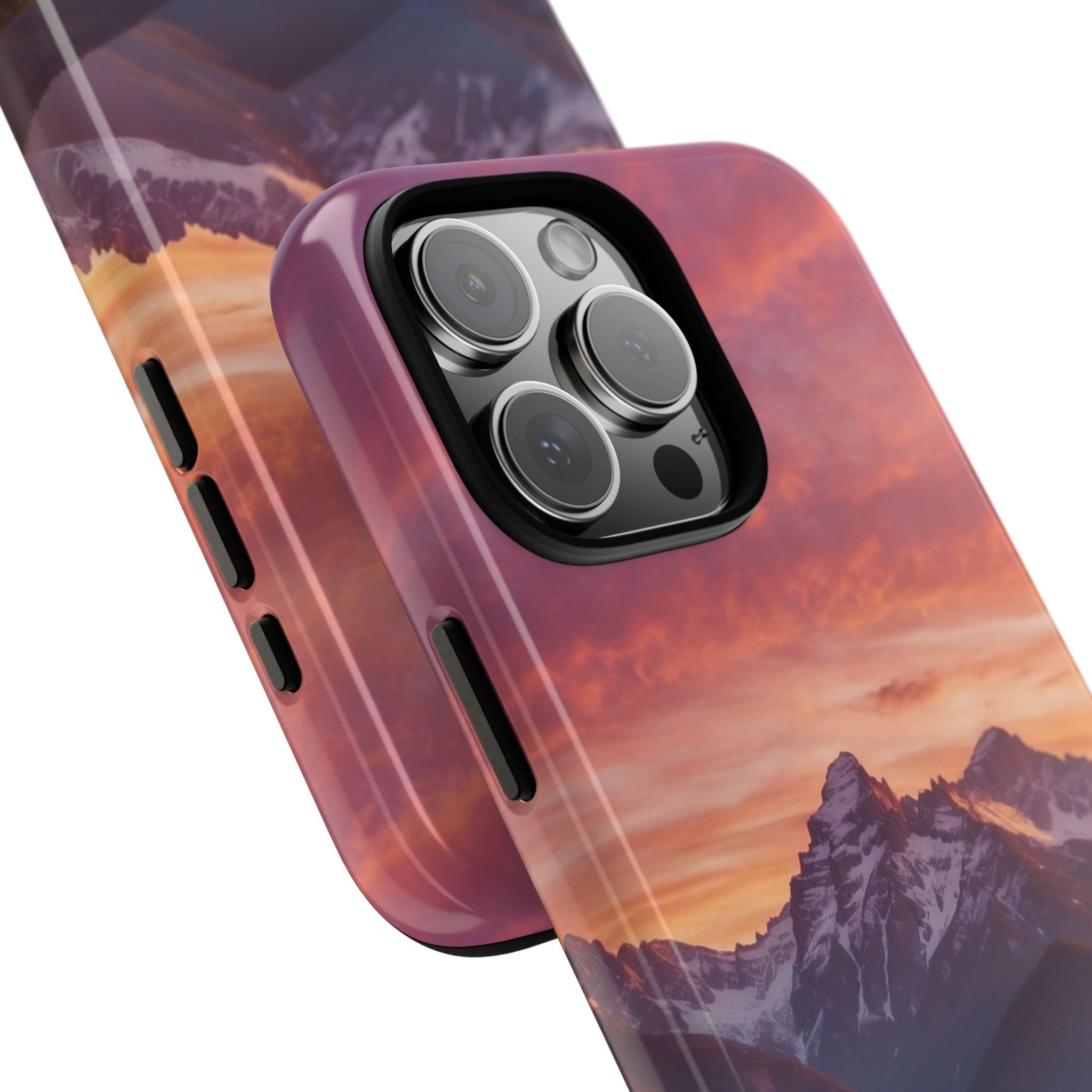 Snowcap Bloom iPhone 16 Pro Max Case - Tough