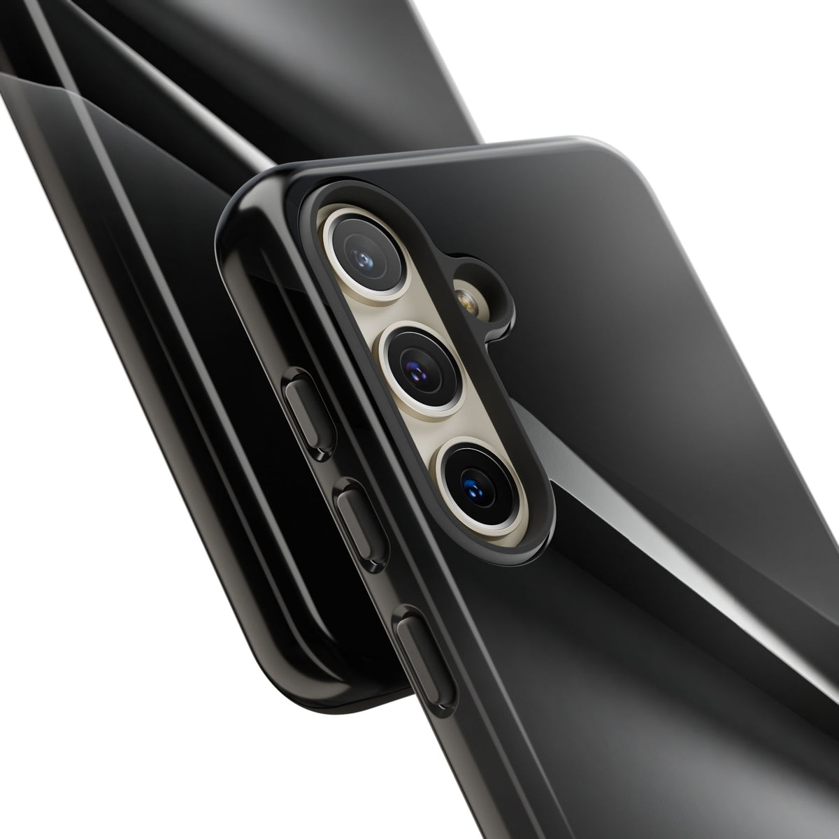 Obsidian Ridge · Tough Phone Case for Samsung · Black