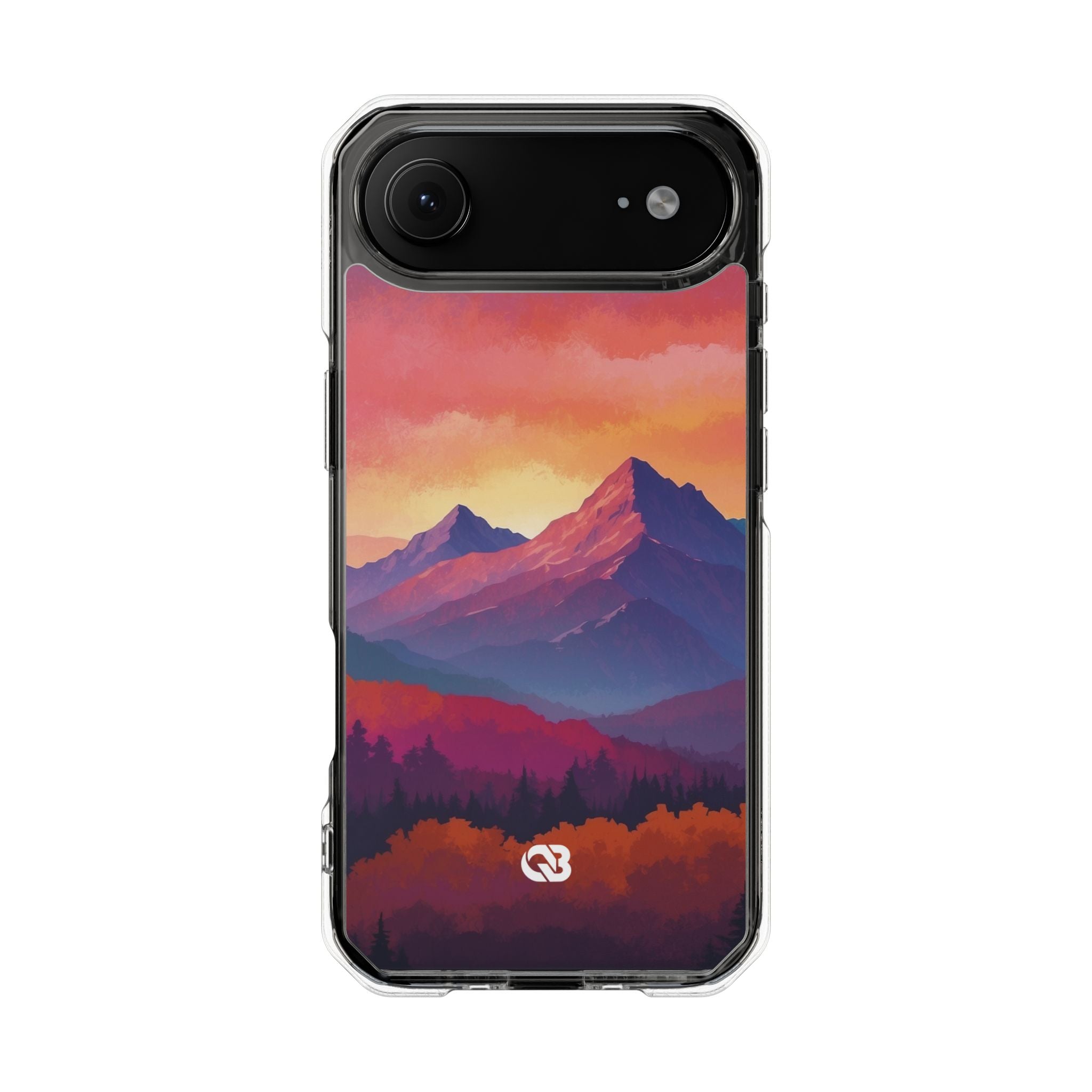 Crimson Mountain Dusk · Impact Handyhülle für iPhone · Magsafe