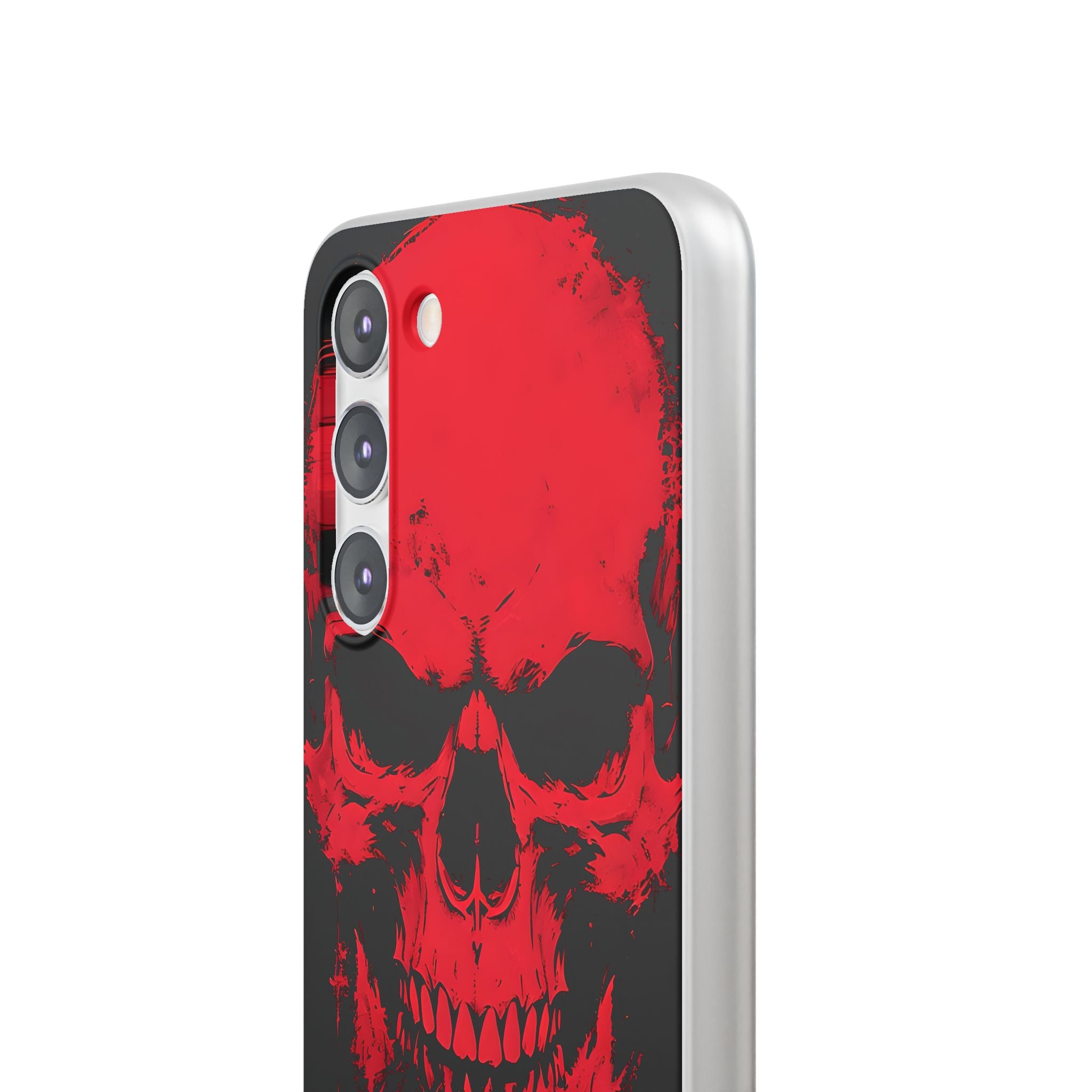 Crimson Street Skull · Soft Handyhülle für Samsung