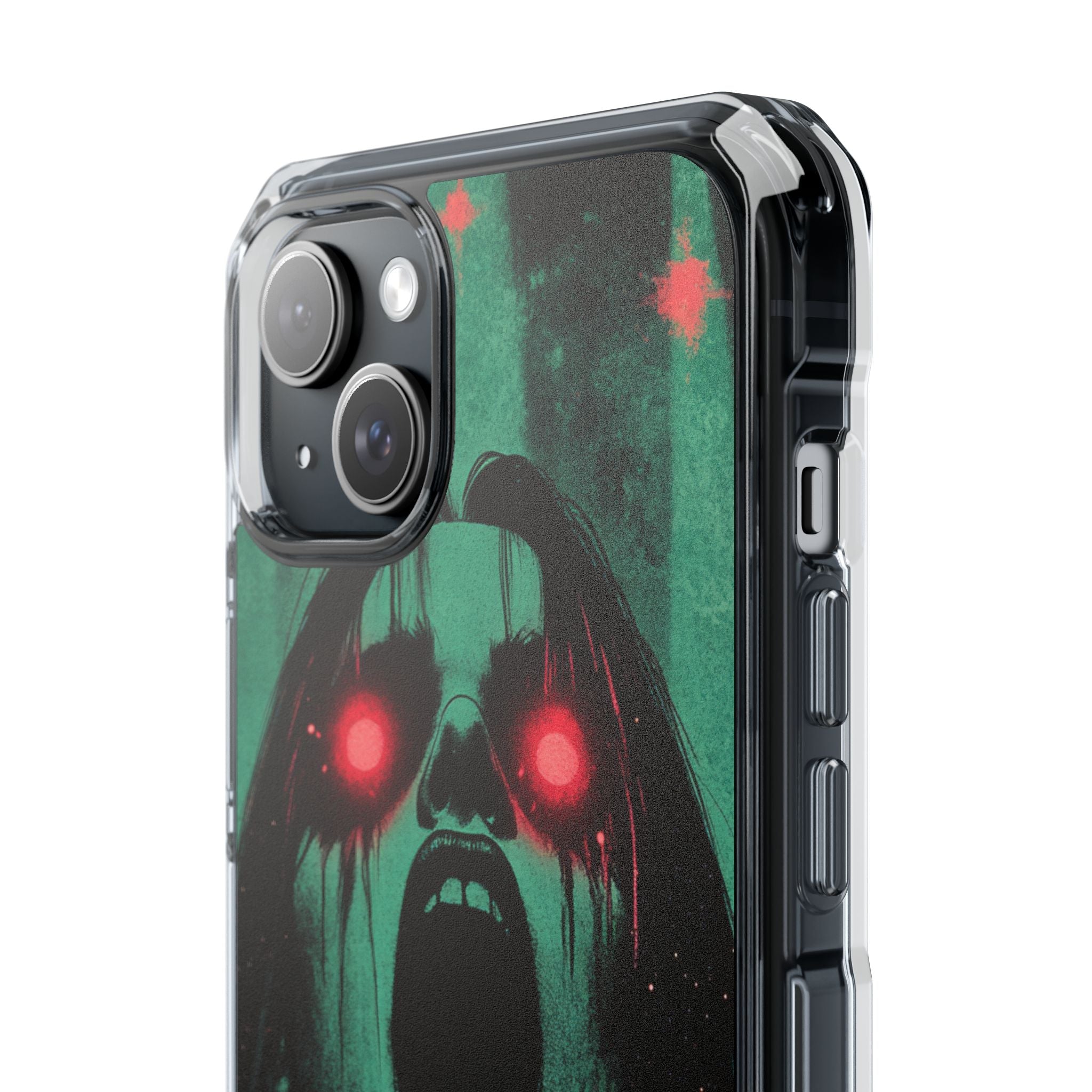 Crimson Emerald Scream · Impact Phone Case for iPhone · Magsafe