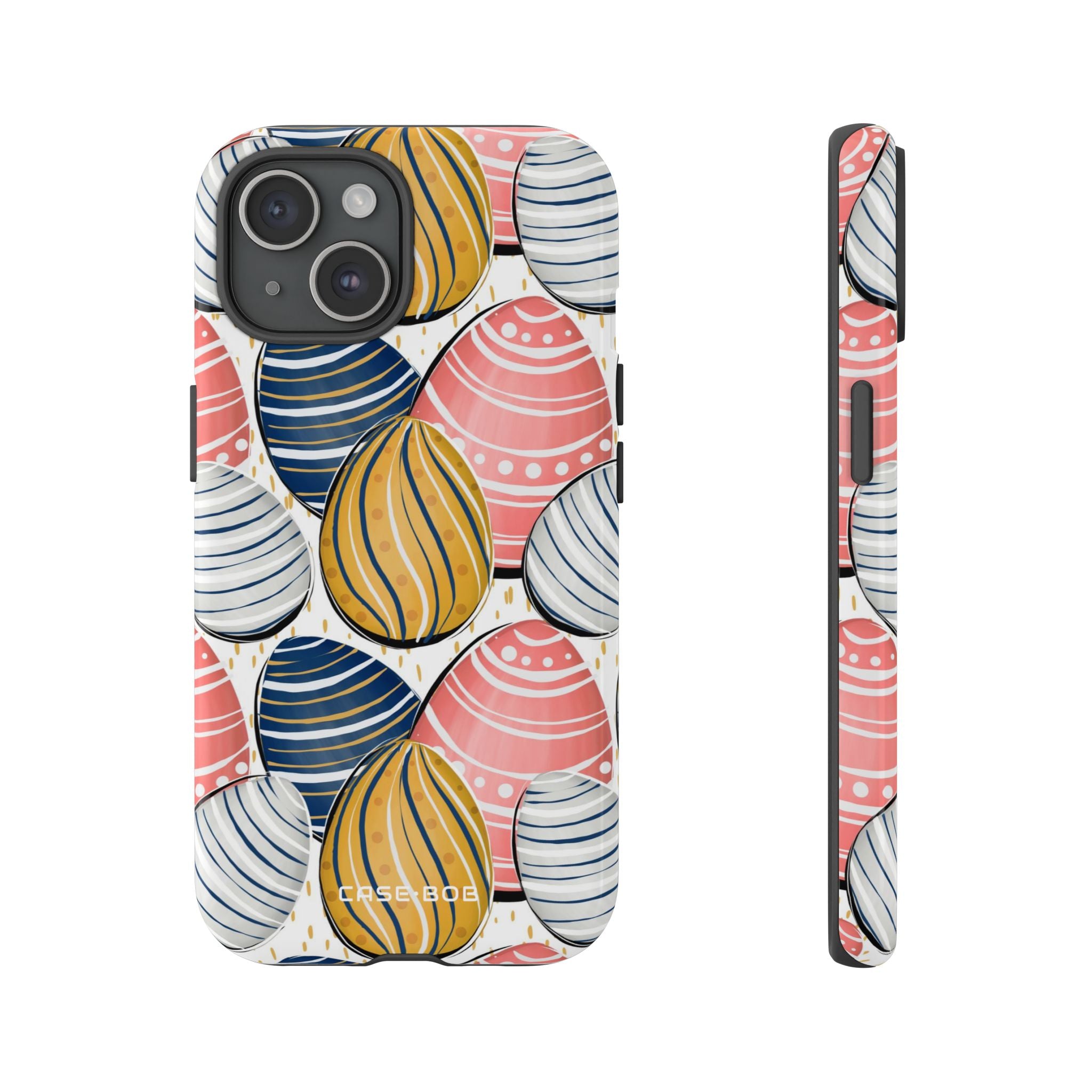 Pastel Eieren iPhone 15 Case - Tough