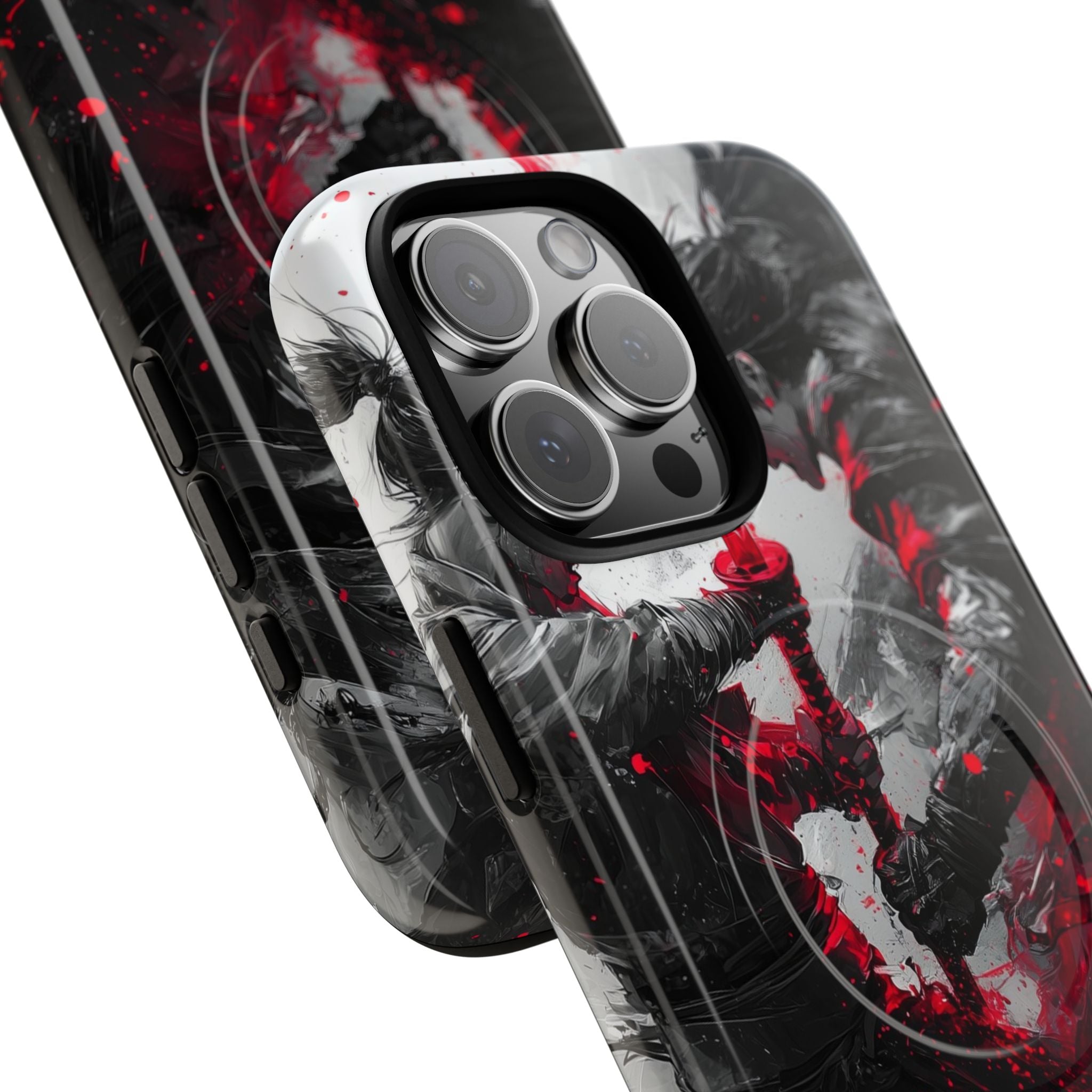 Shattered Crimson Duel · Tough+ Phone Case for iPhone · Magsafe