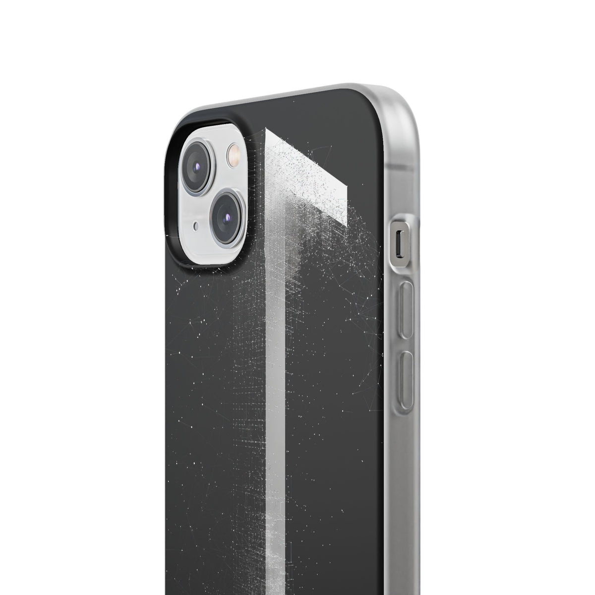 Black Lite Phone Case for iPhone - Vector Core Monolith