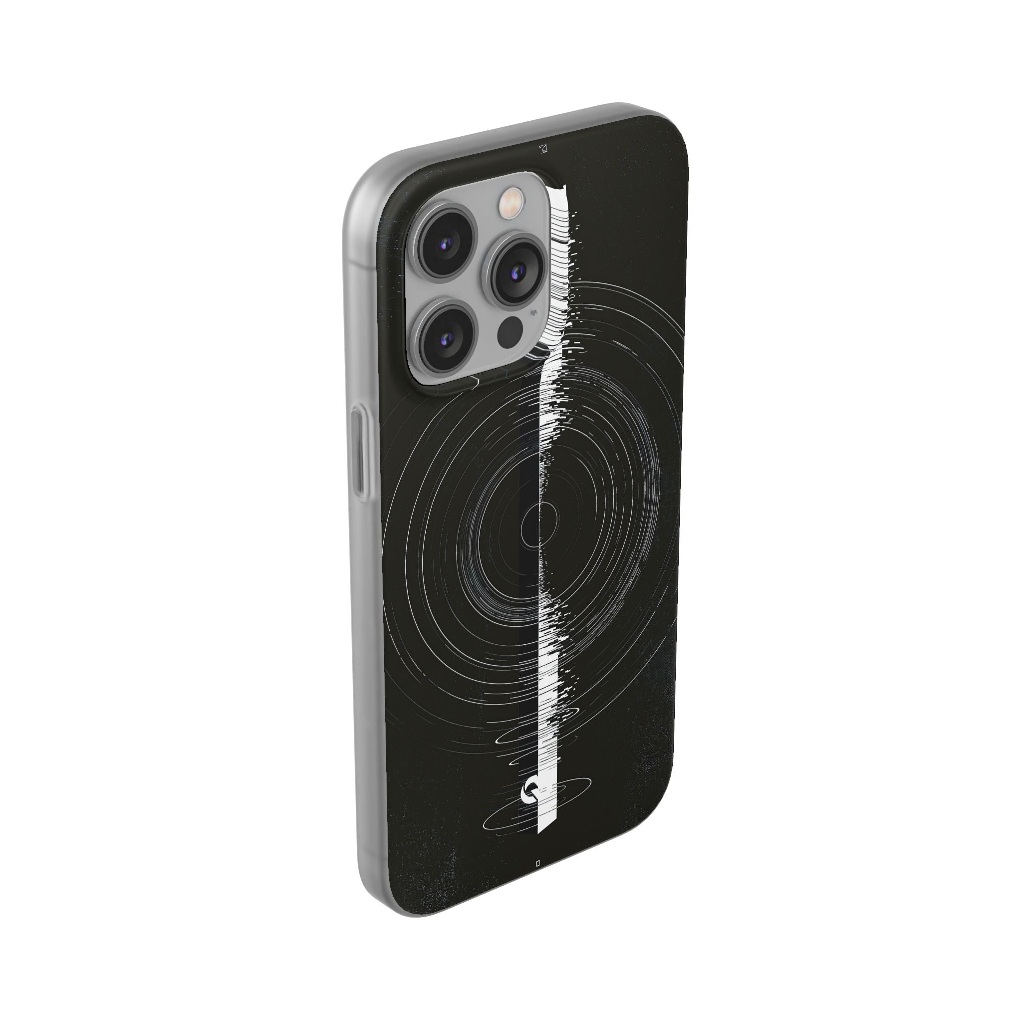 Black Lite Phone Case for iPhone - Obsidian Orbital Signal