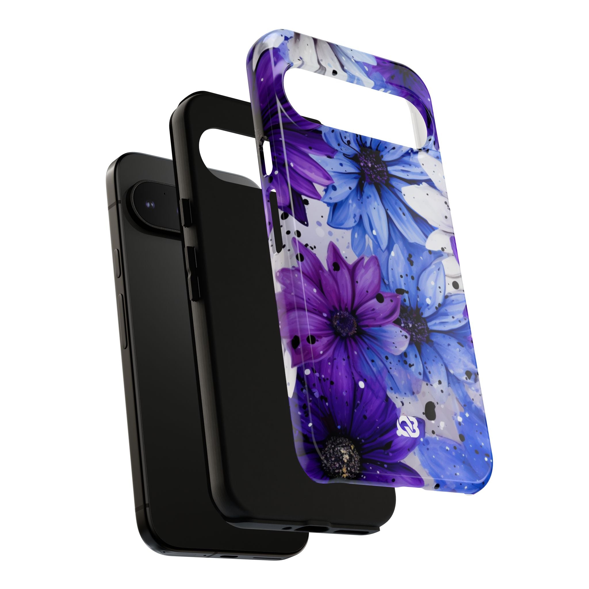 Ink Splatter Blooms · Tough Phone Case for Google Pixel