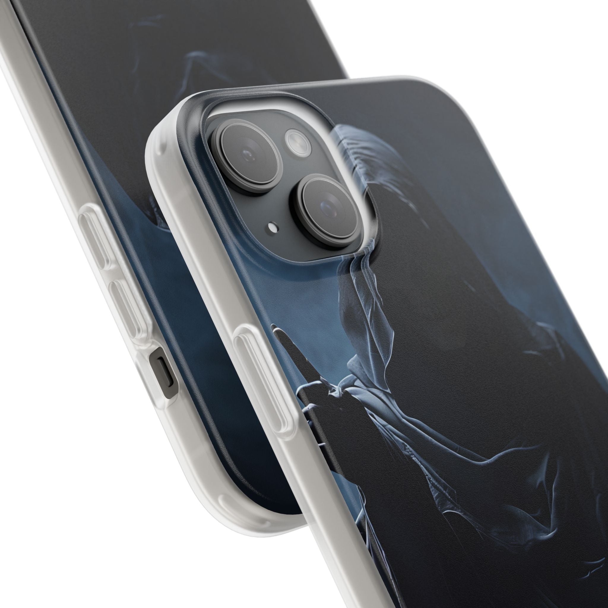 Shadow Harbinger Skull · Soft Phone Case for iPhone