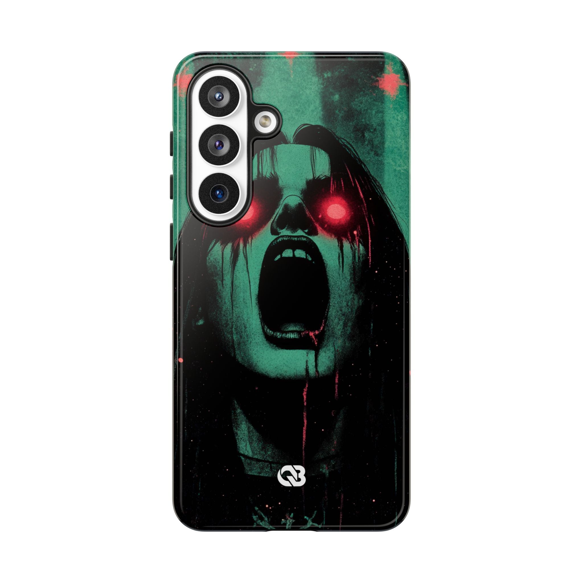 Crimson Emerald Scream · Tough Phone Case for Samsung