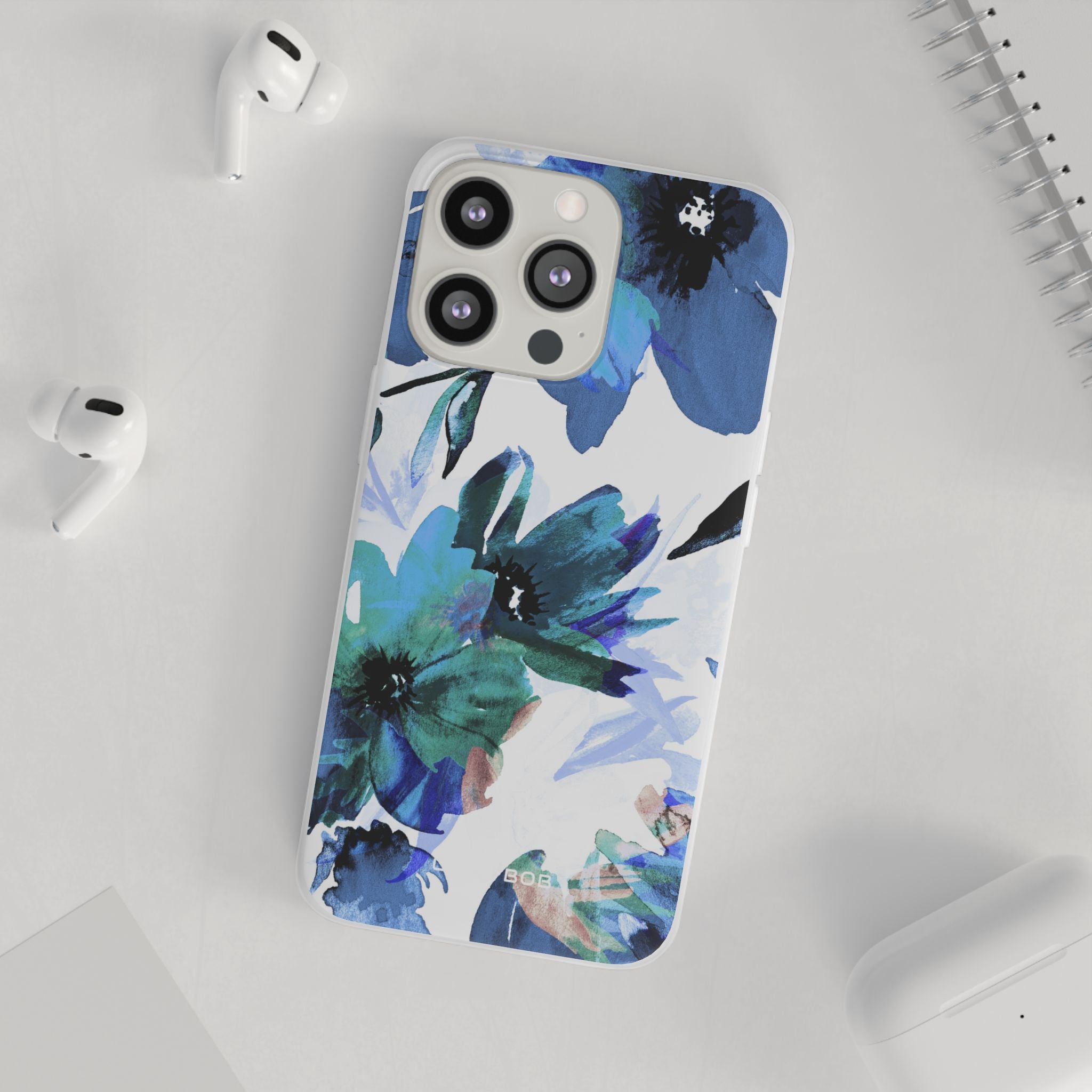 Blue Blossom Radiance iPhone 13 Pro - Soft