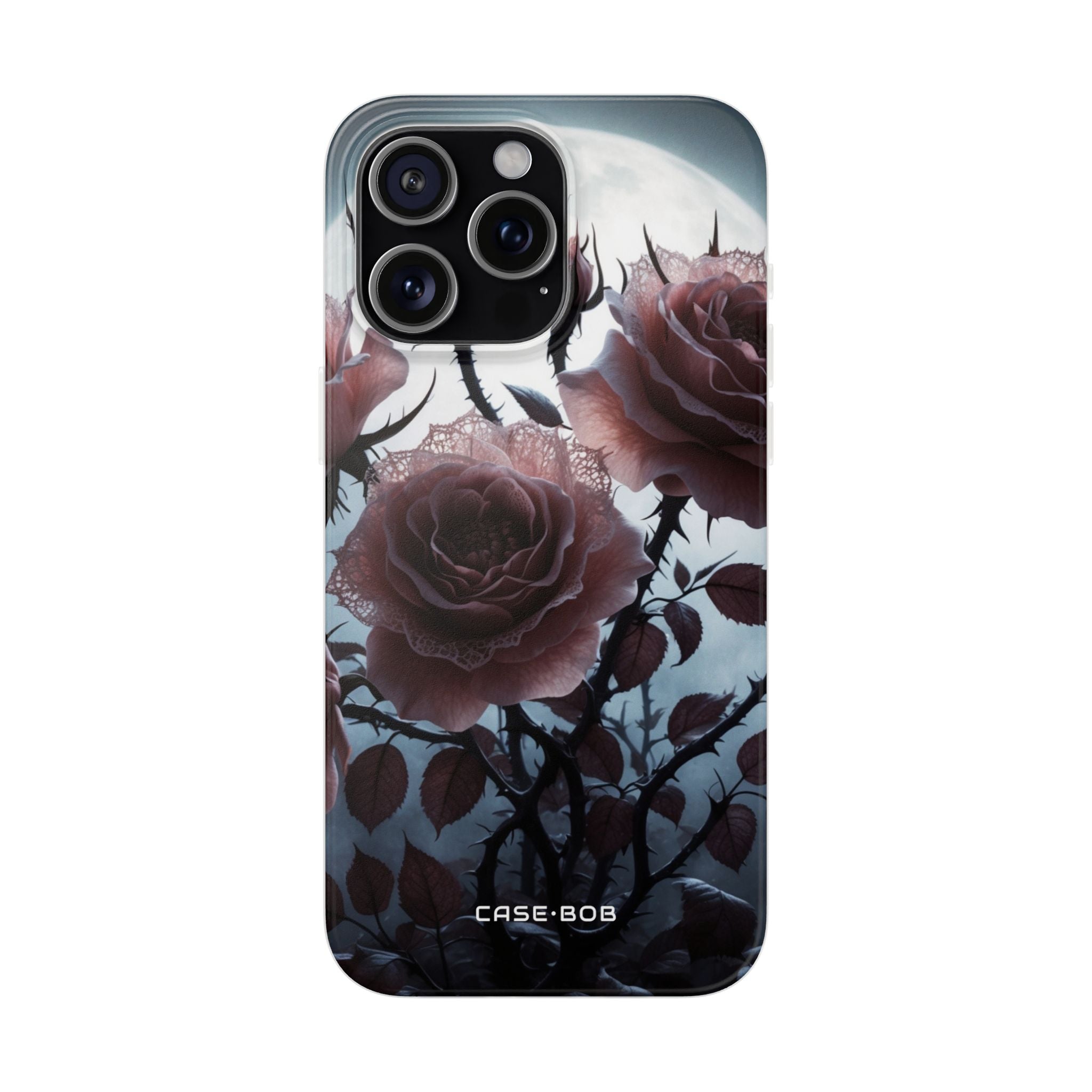 Leuchtende Rosen Dornen iPhone 15 Pro Max Case - Soft