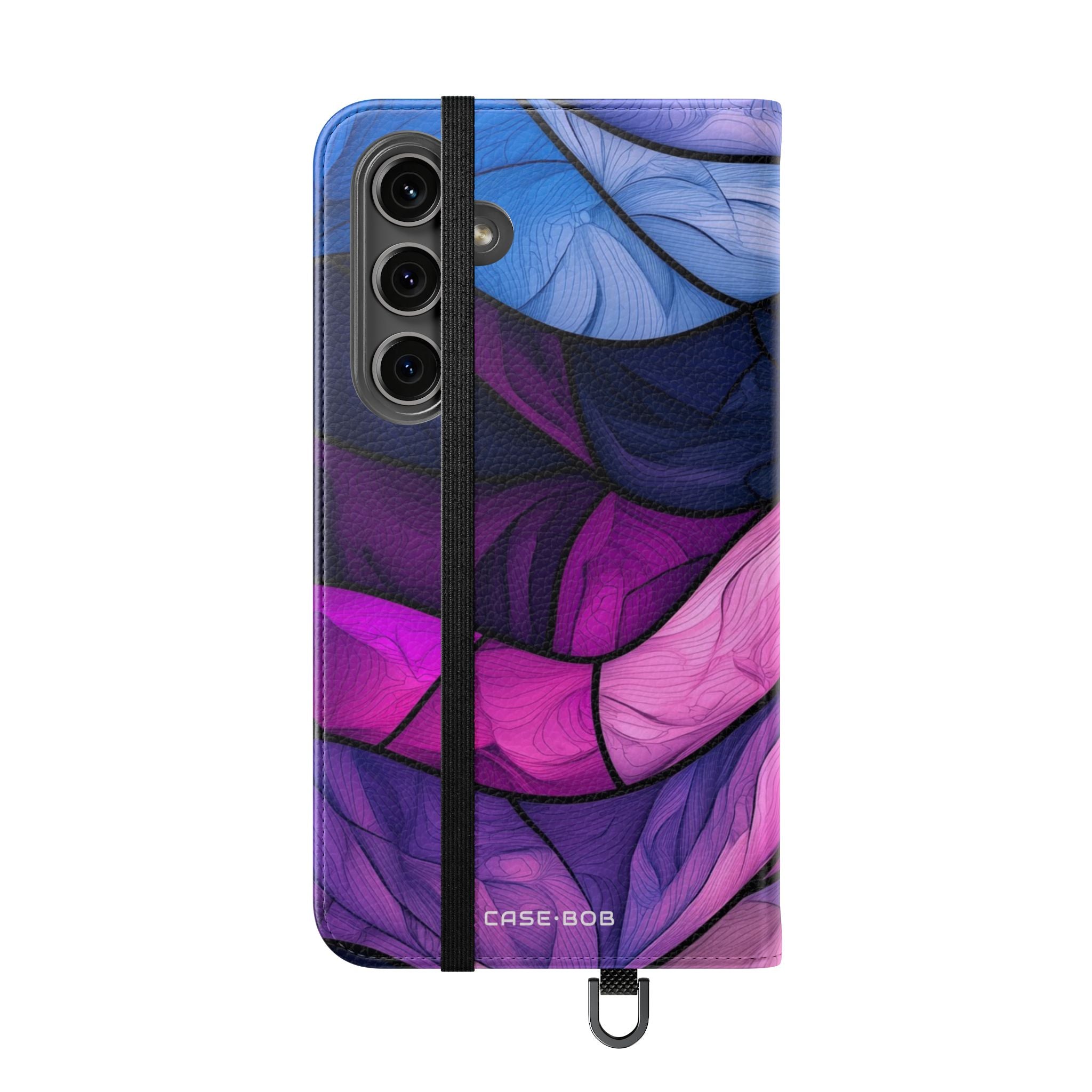 Purple Wavewood - Samsung S24 Plus Case - Wallet