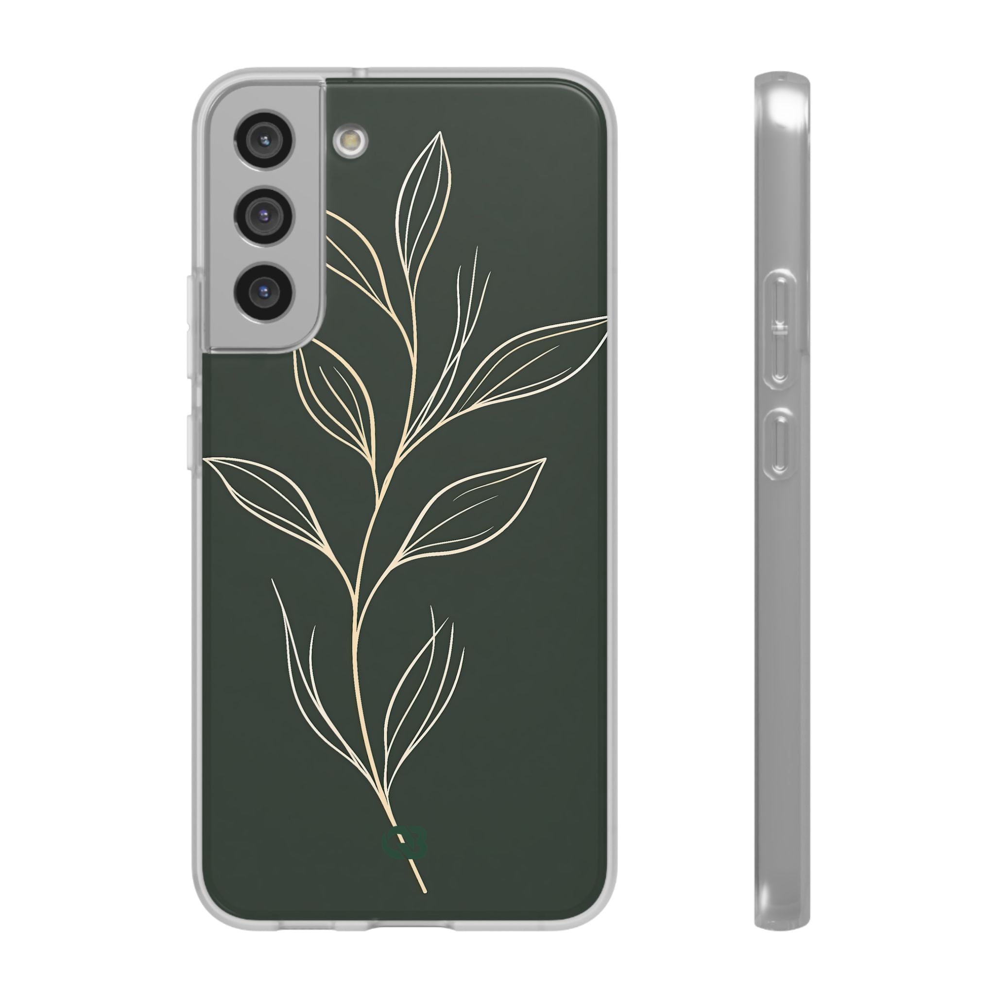 Green Lite Phone Case for Samsung - Deep Moss Willow